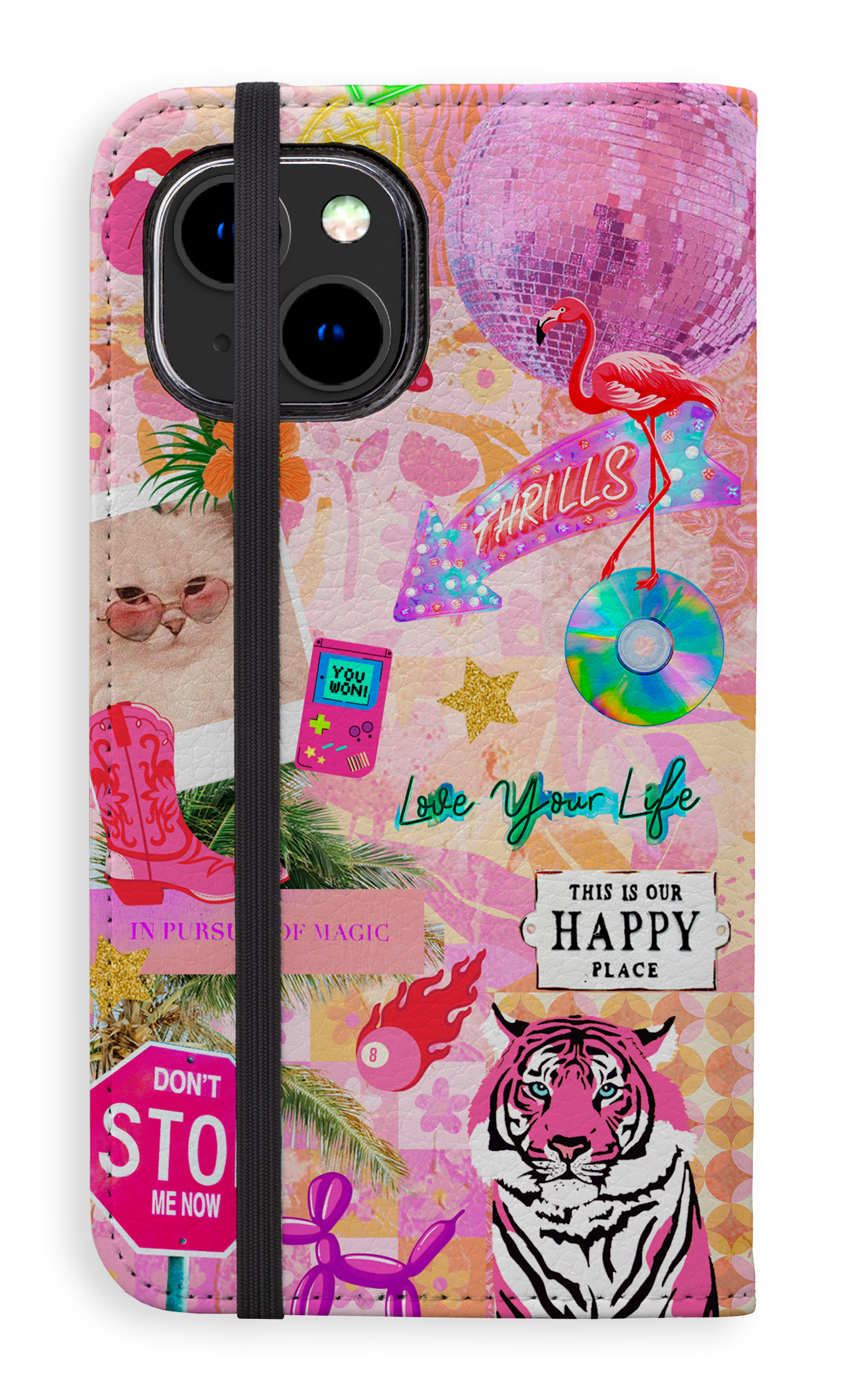 Happy Place - Folio Case - iPhone 15