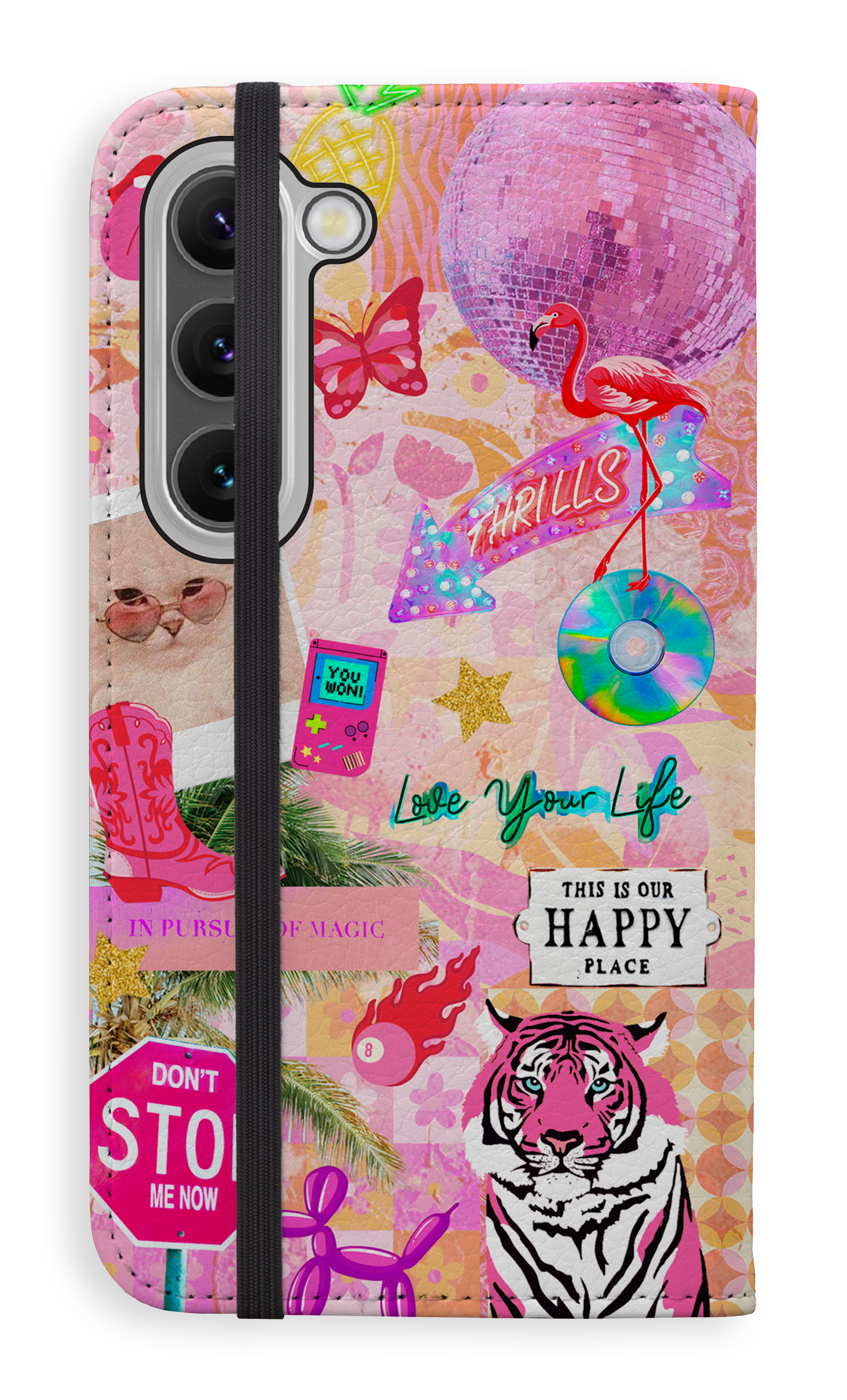 Happy Place - Folio Case - Galaxy S23