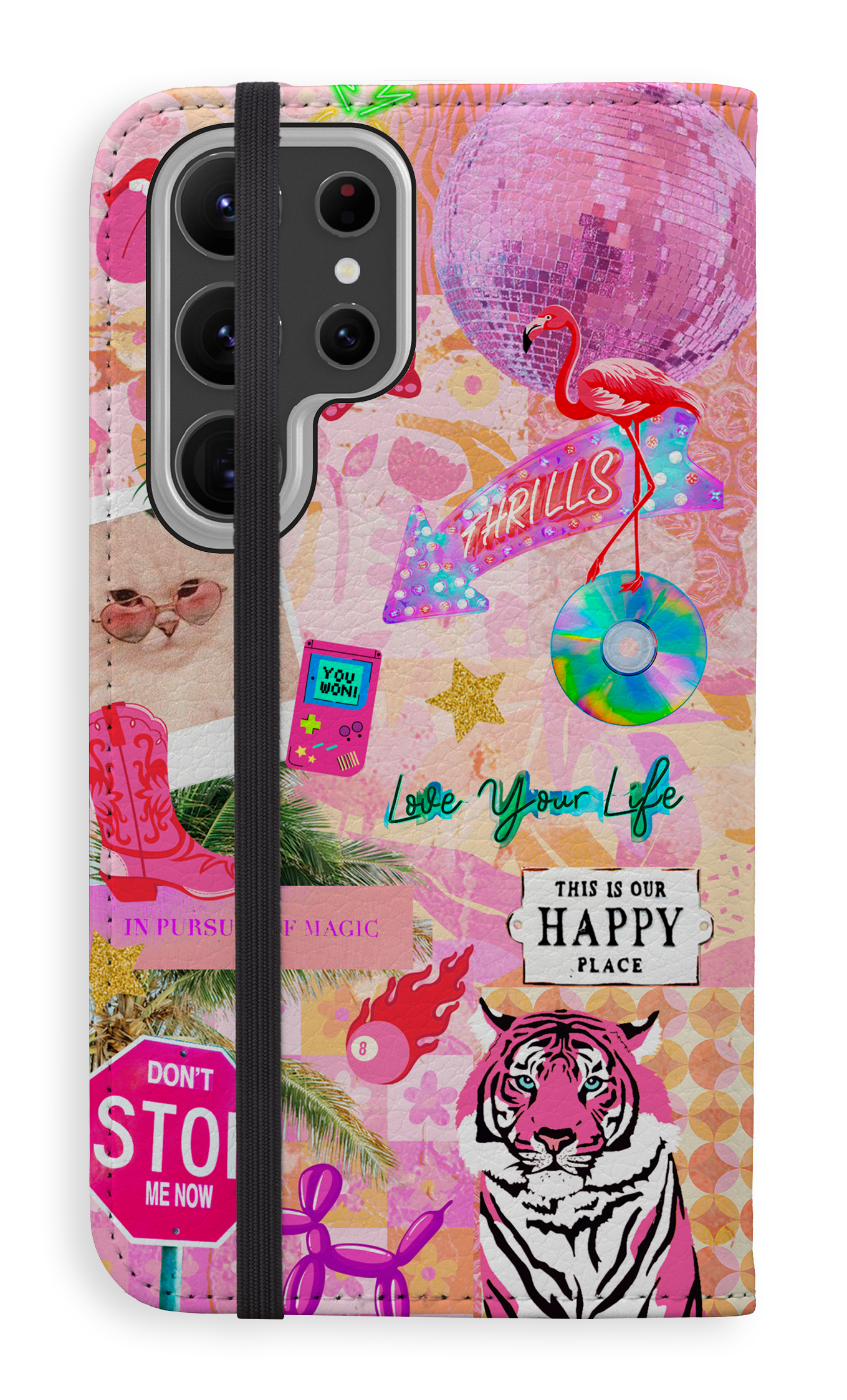 Happy Place - Folio Case - Galaxy S23 Ultra