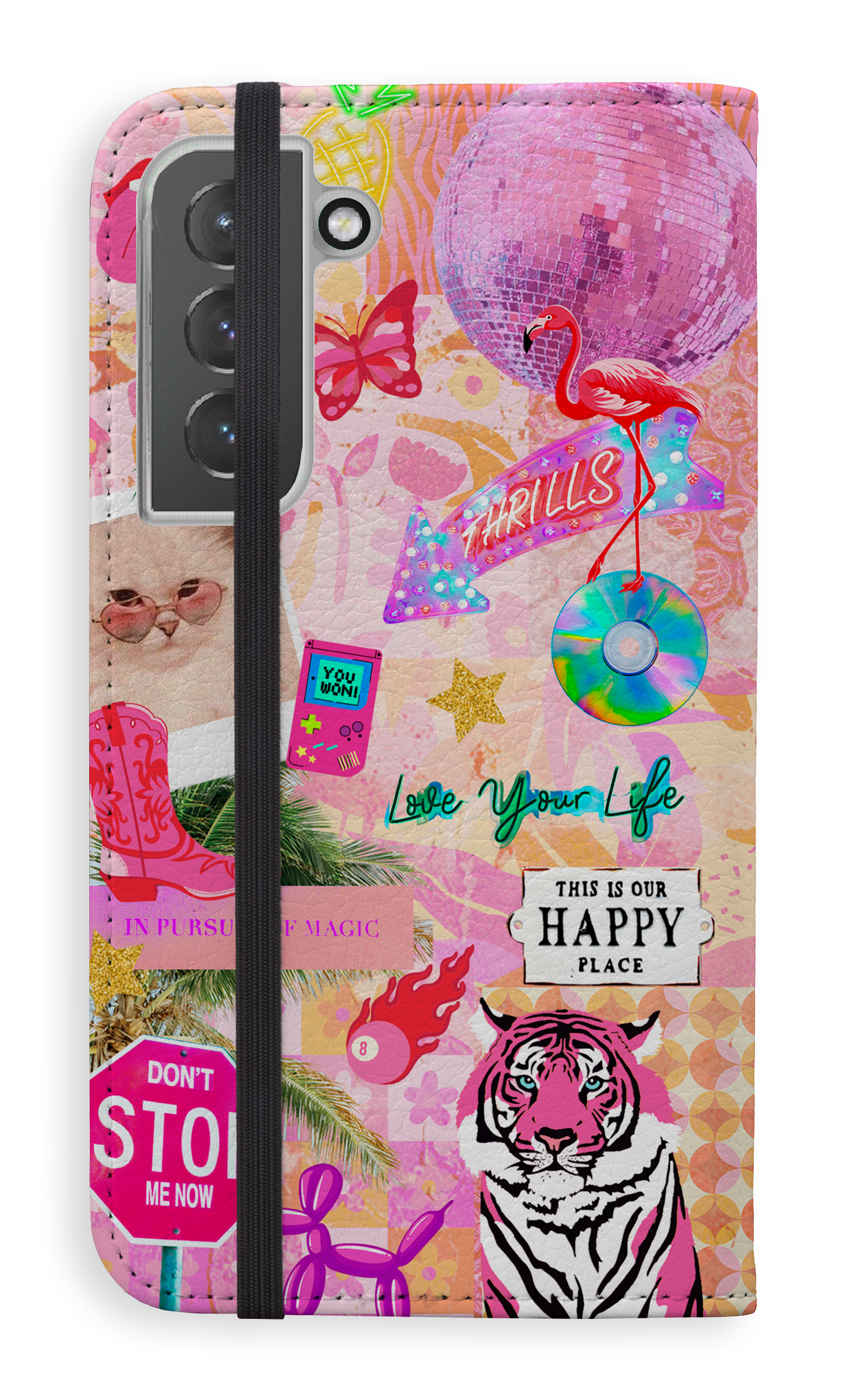 Happy Place - Folio Case - Galaxy S22 Plus