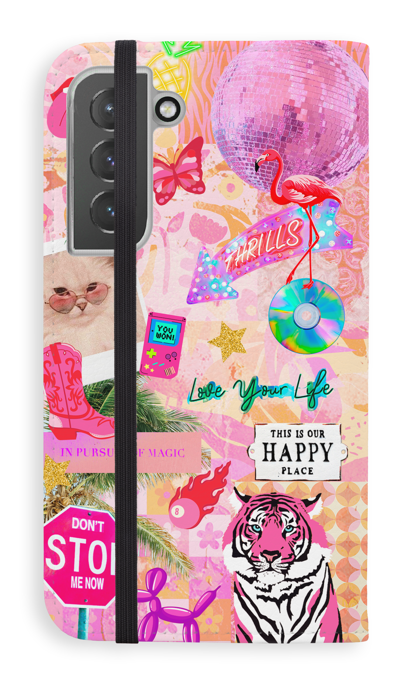 Happy Place - Folio Case - Galaxy S22 Plus