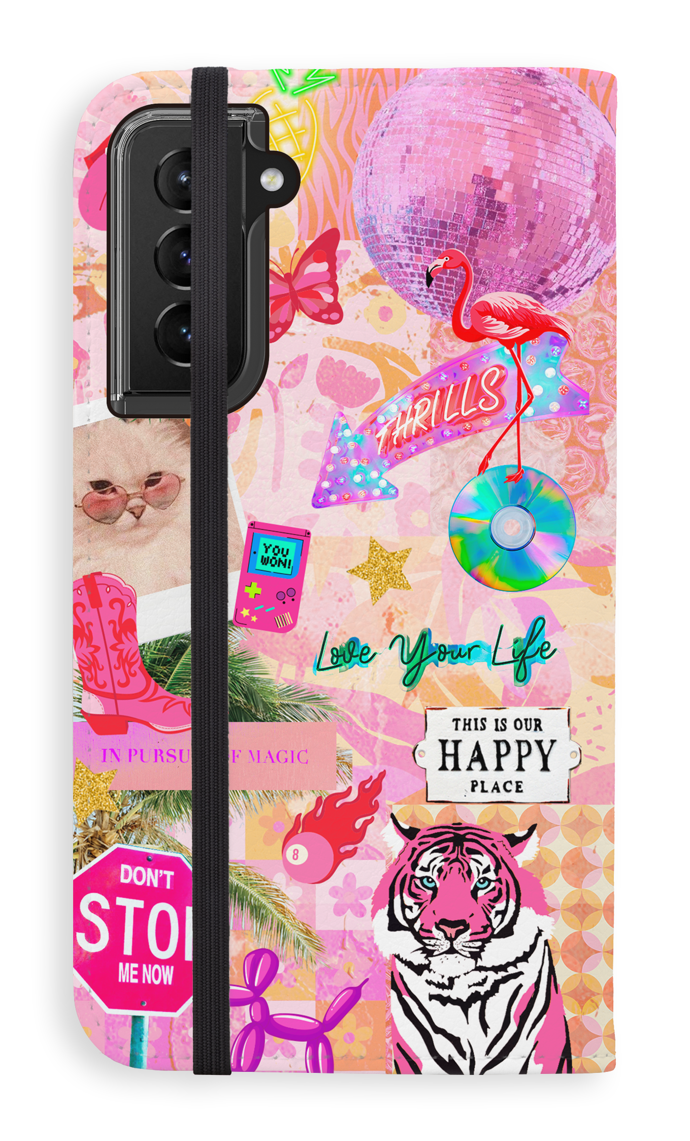 Happy Place - Folio Case - Galaxy S21