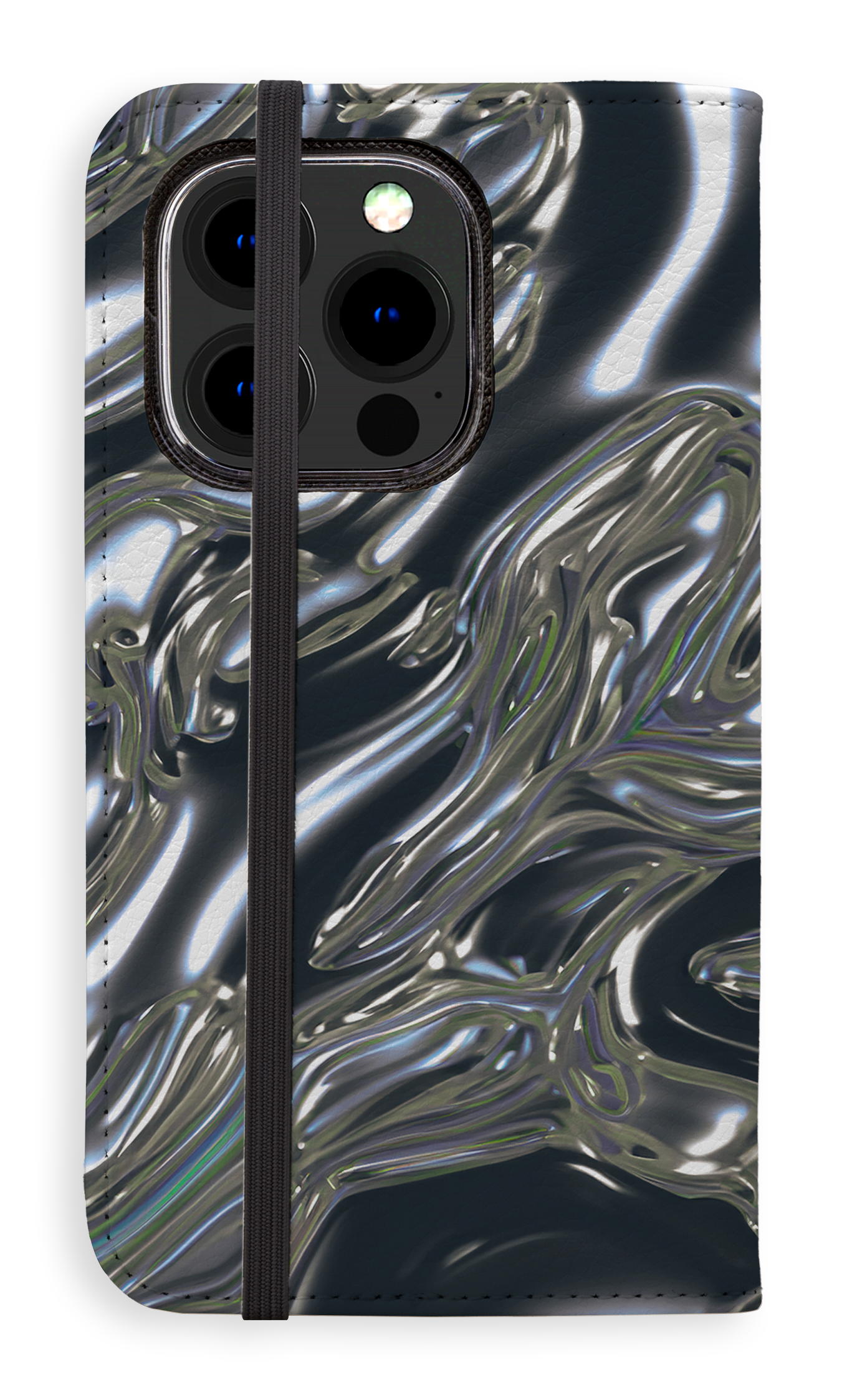 Holographic Horizon - Folio Case - iPhone 15 Pro