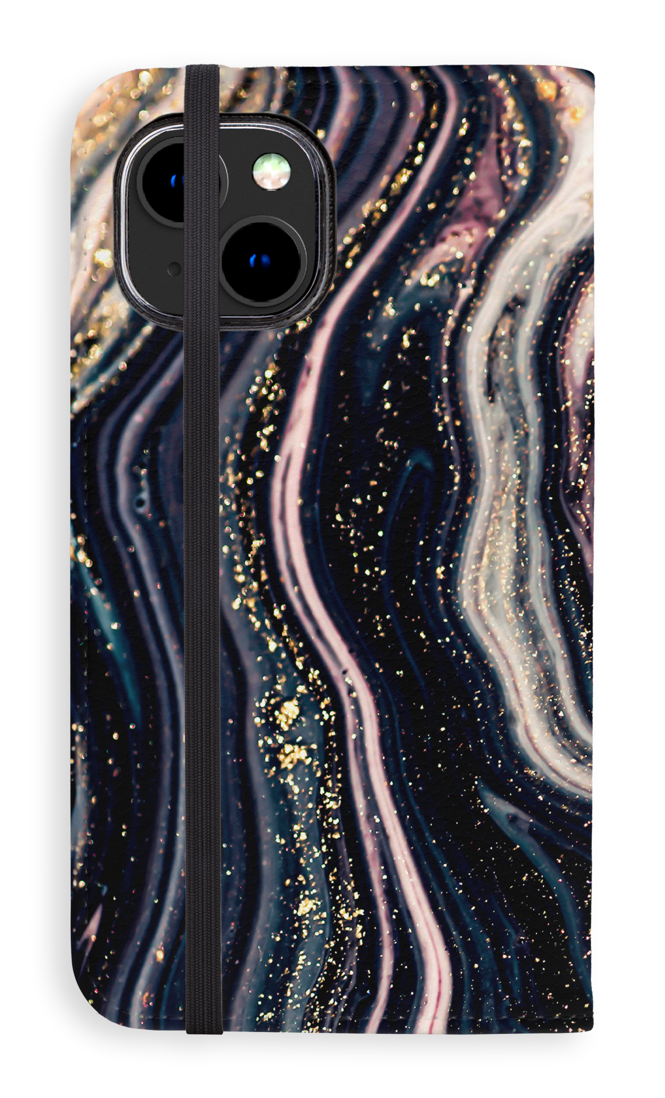 Shimmering Secrets - Folio Case - iPhone 15