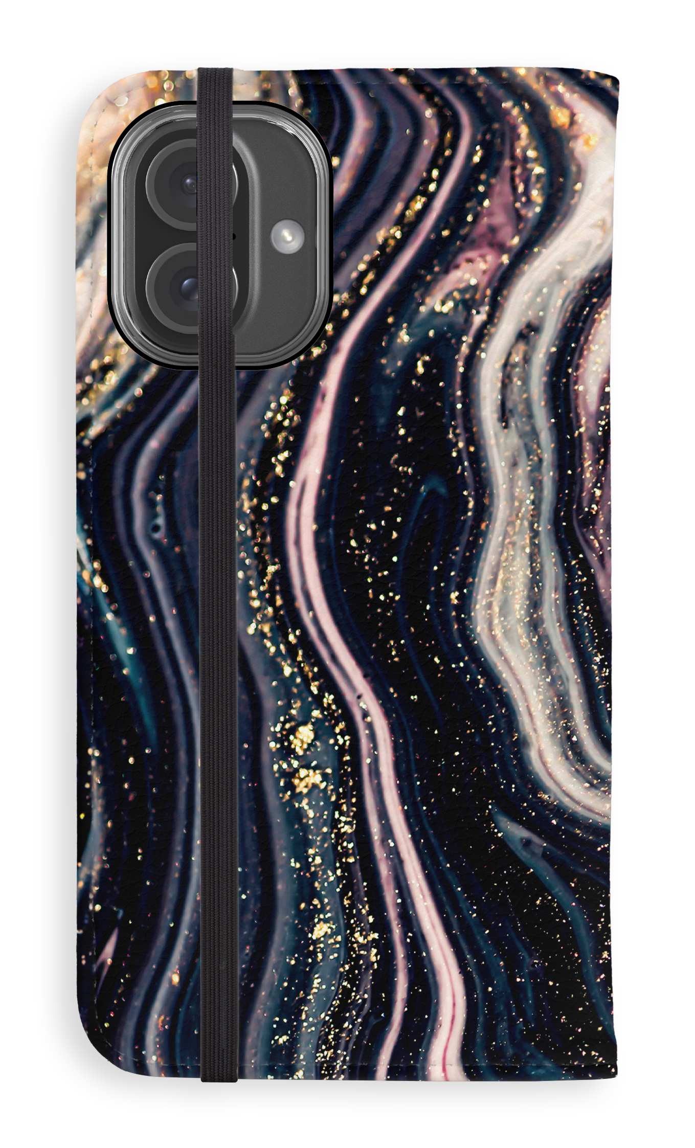 Shimmering Secrets - Folio Case - iPhone 15 Plus