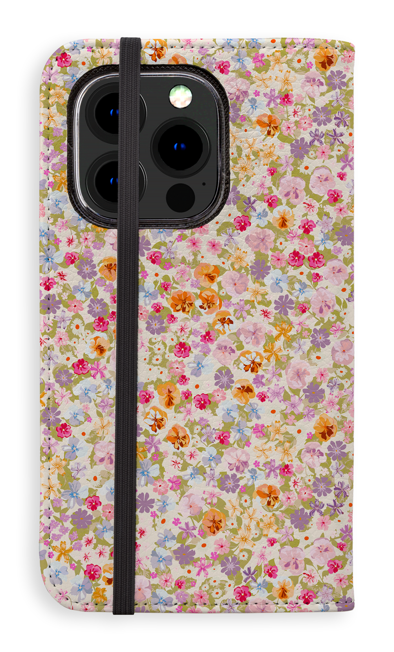 Pansy  - Folio Case - iPhone 15 Pro