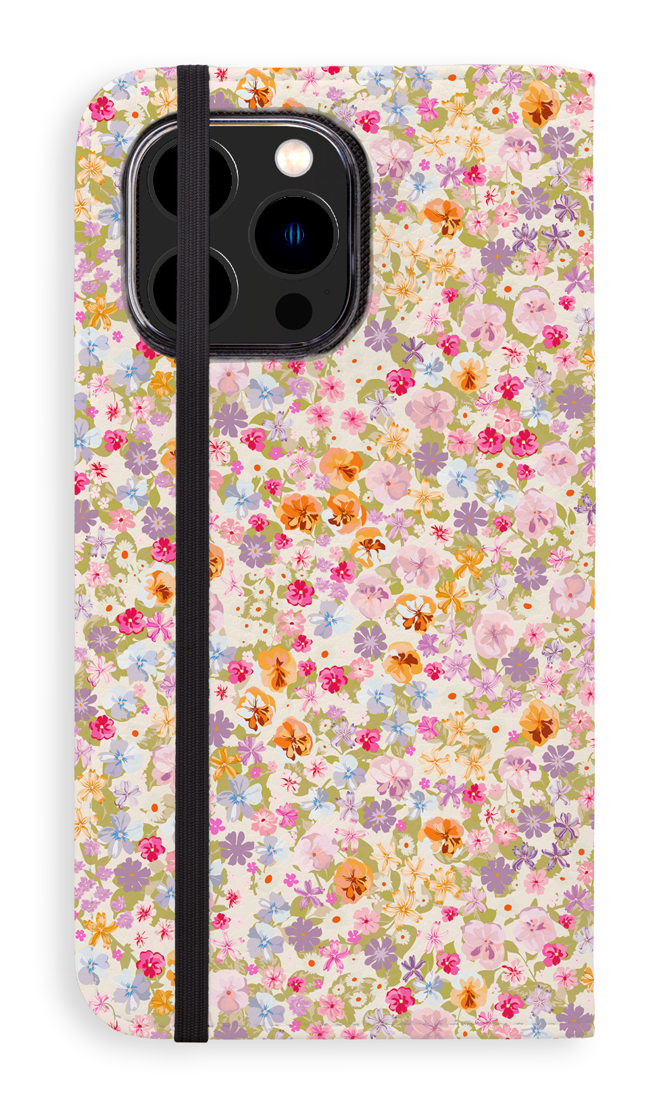 Pansy  - Folio Case - iPhone 15 Pro Max