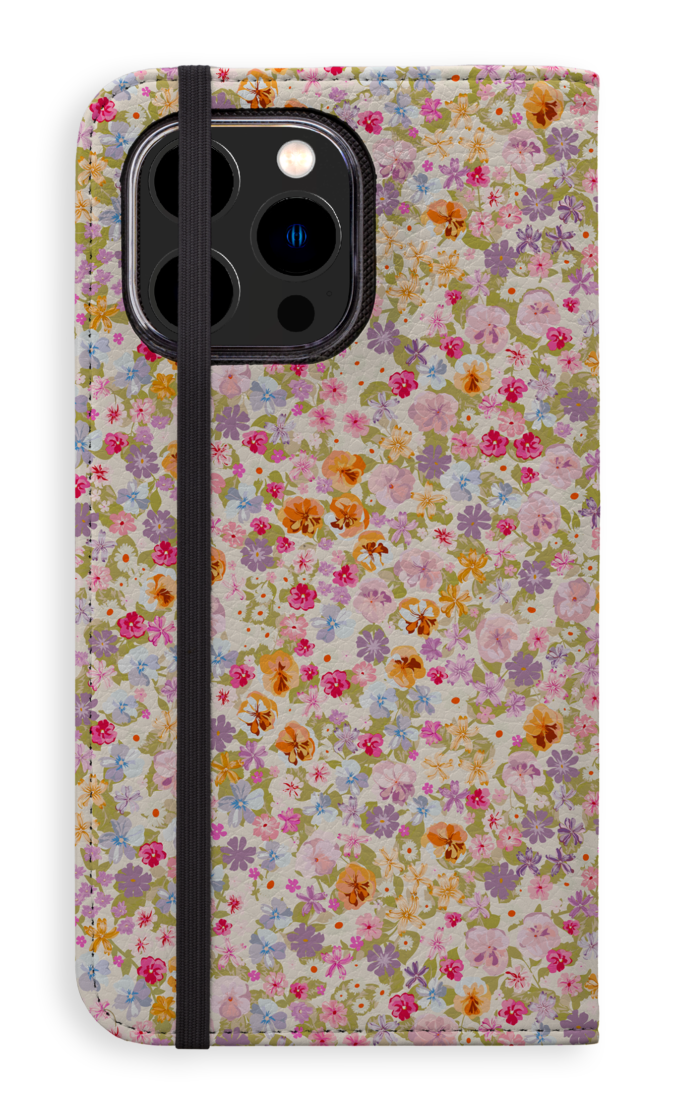 Pansy  - Folio Case - iPhone 15 Pro Max