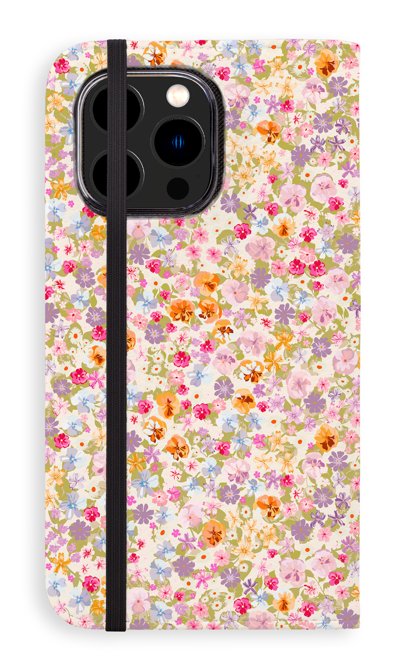 Pansy  - Folio Case - iPhone 14 Pro Max