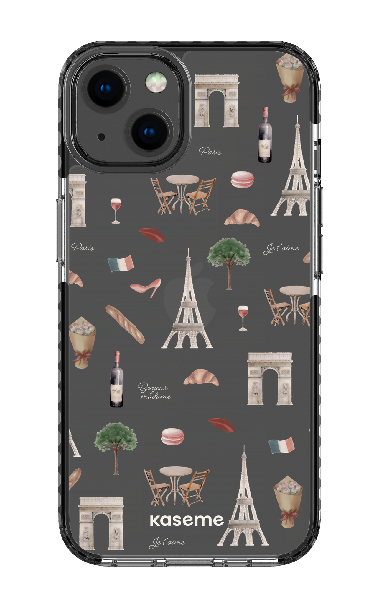 Je t'aime Paris Clear Case - iPhone 13