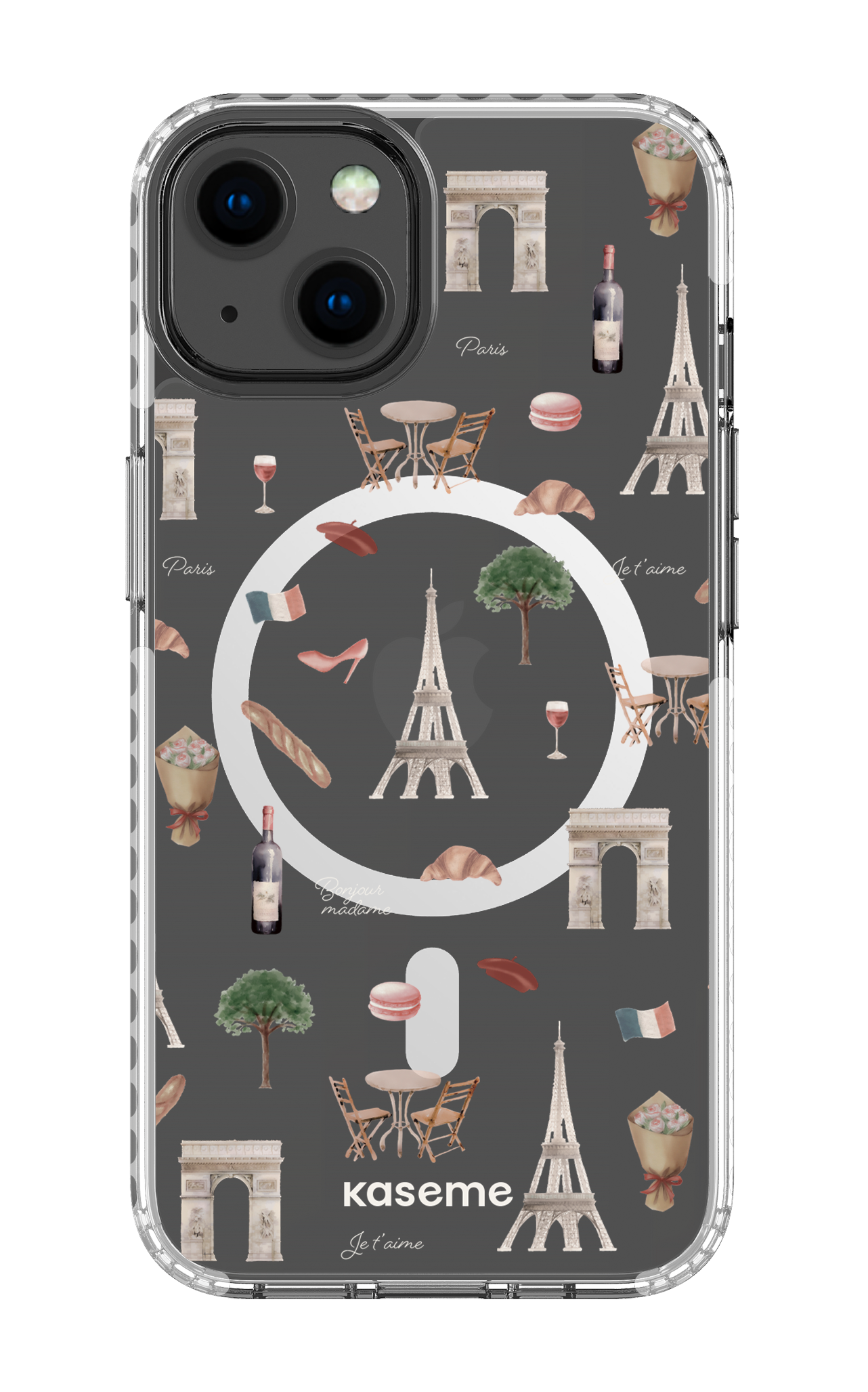 Je t'aime Paris Clear Case - iPhone 13