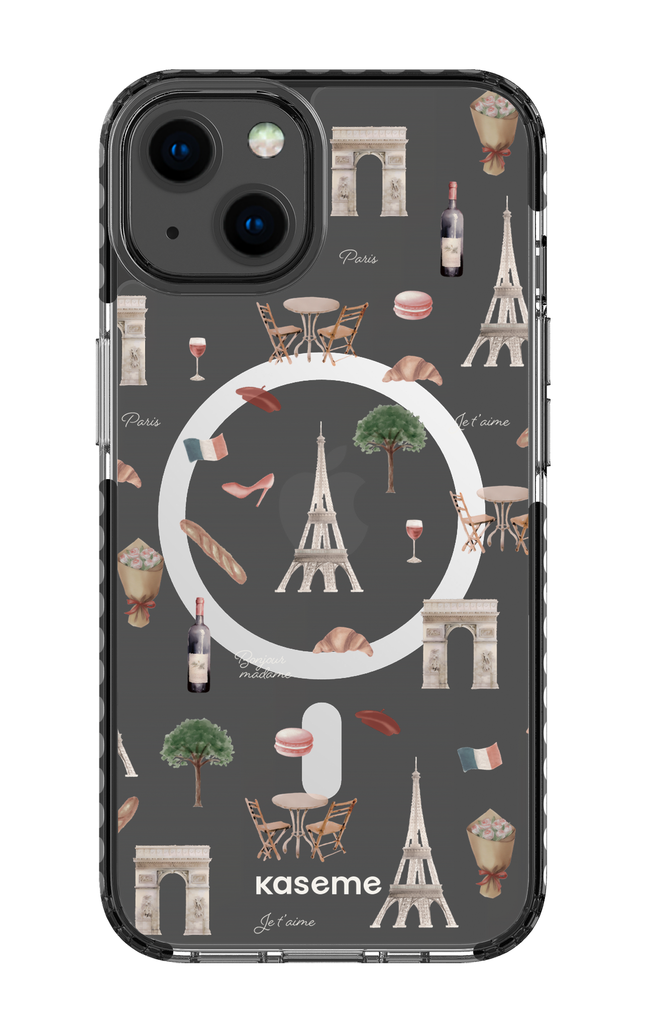 Je t'aime Paris Clear Case - iPhone 13