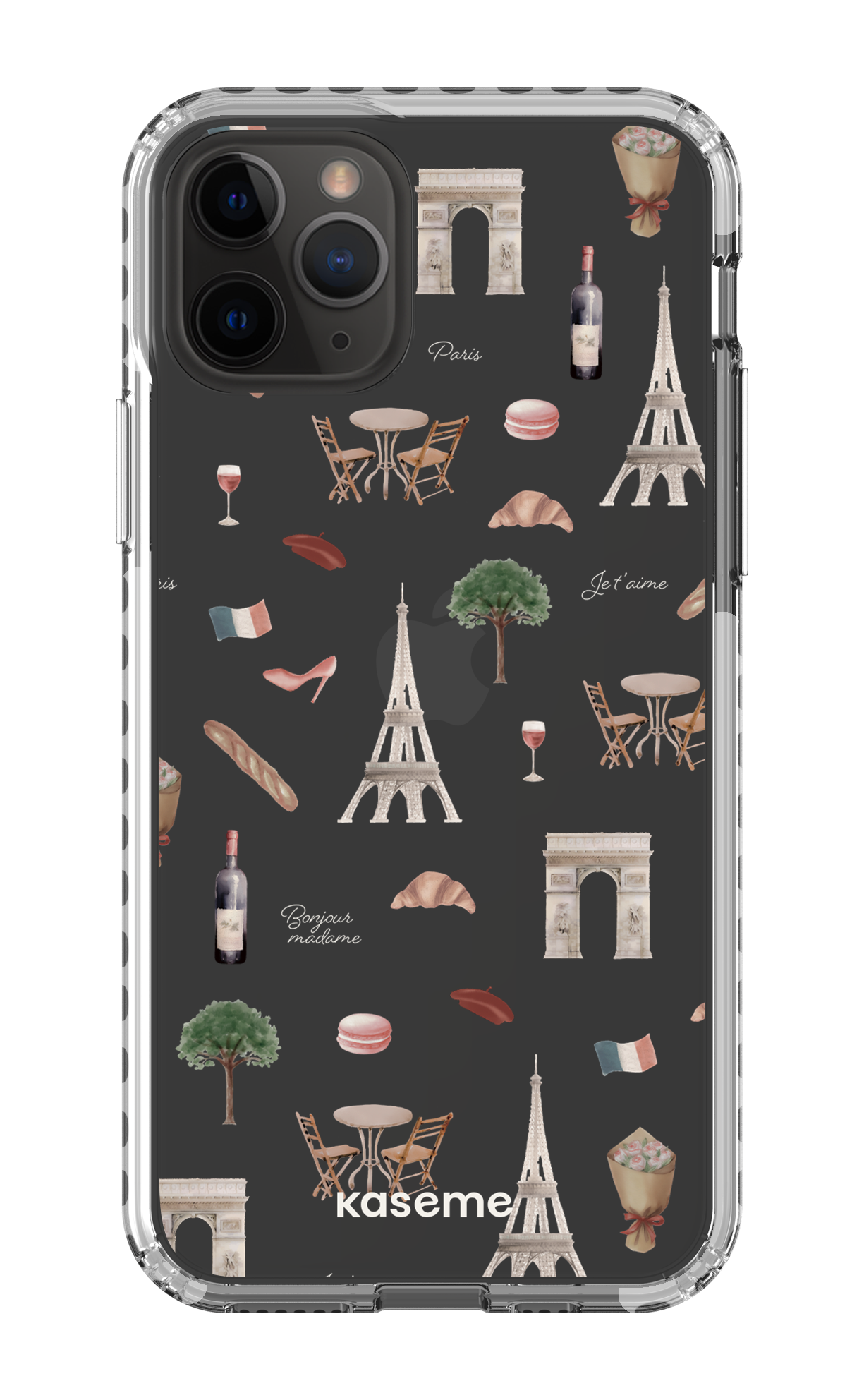 Je t'aime Paris Clear Case - iPhone 11 Pro