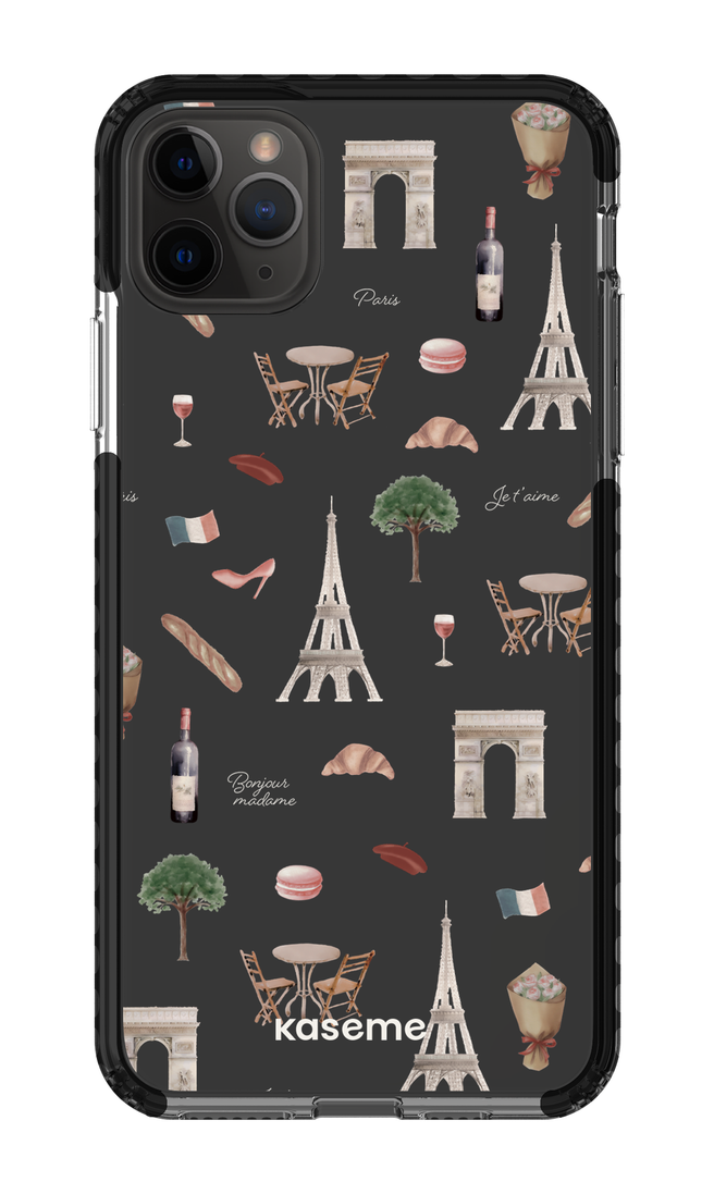 Je t'aime Paris Clear Case - iPhone 11 pro Max