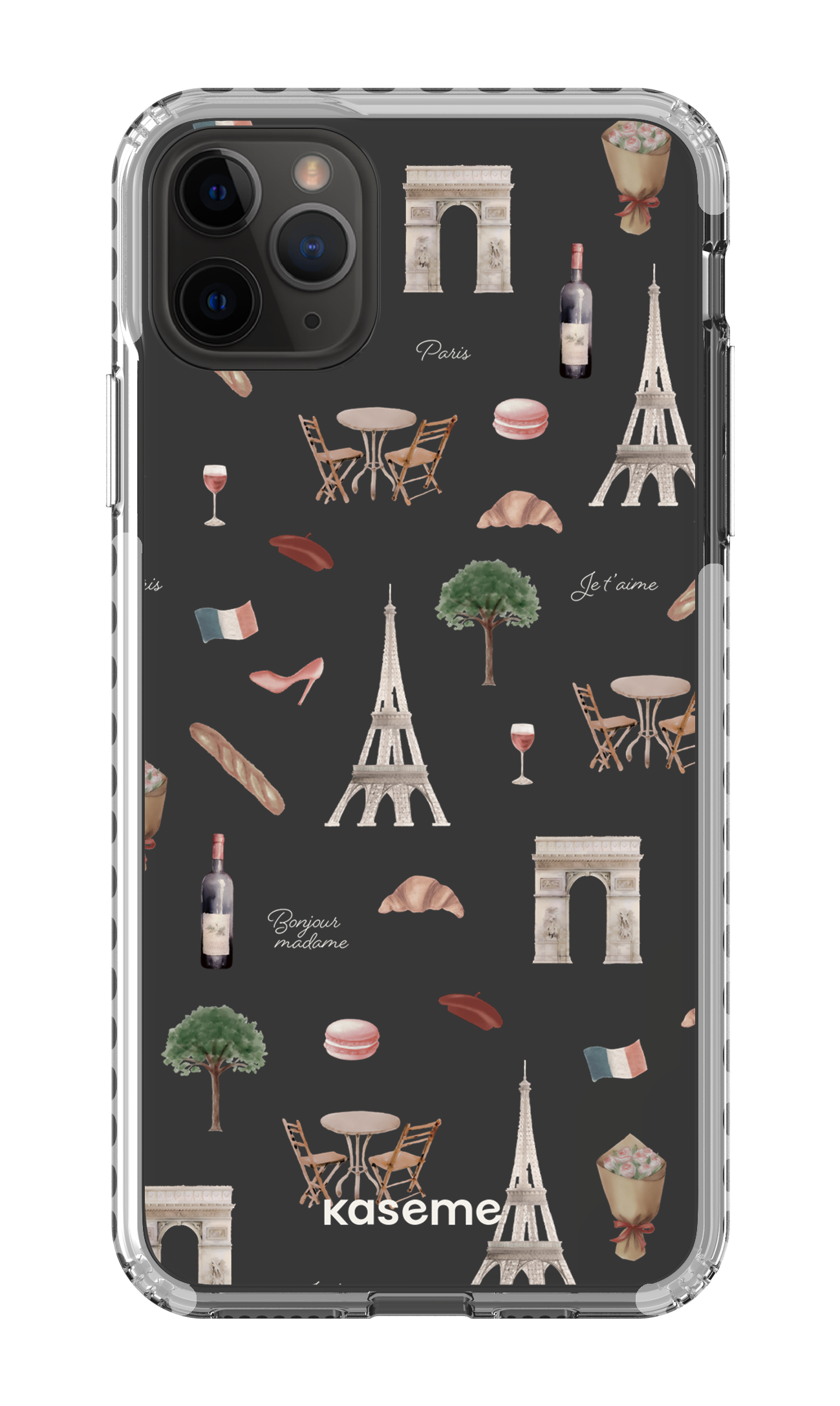 Je t'aime Paris Clear Case - iPhone 11 pro Max