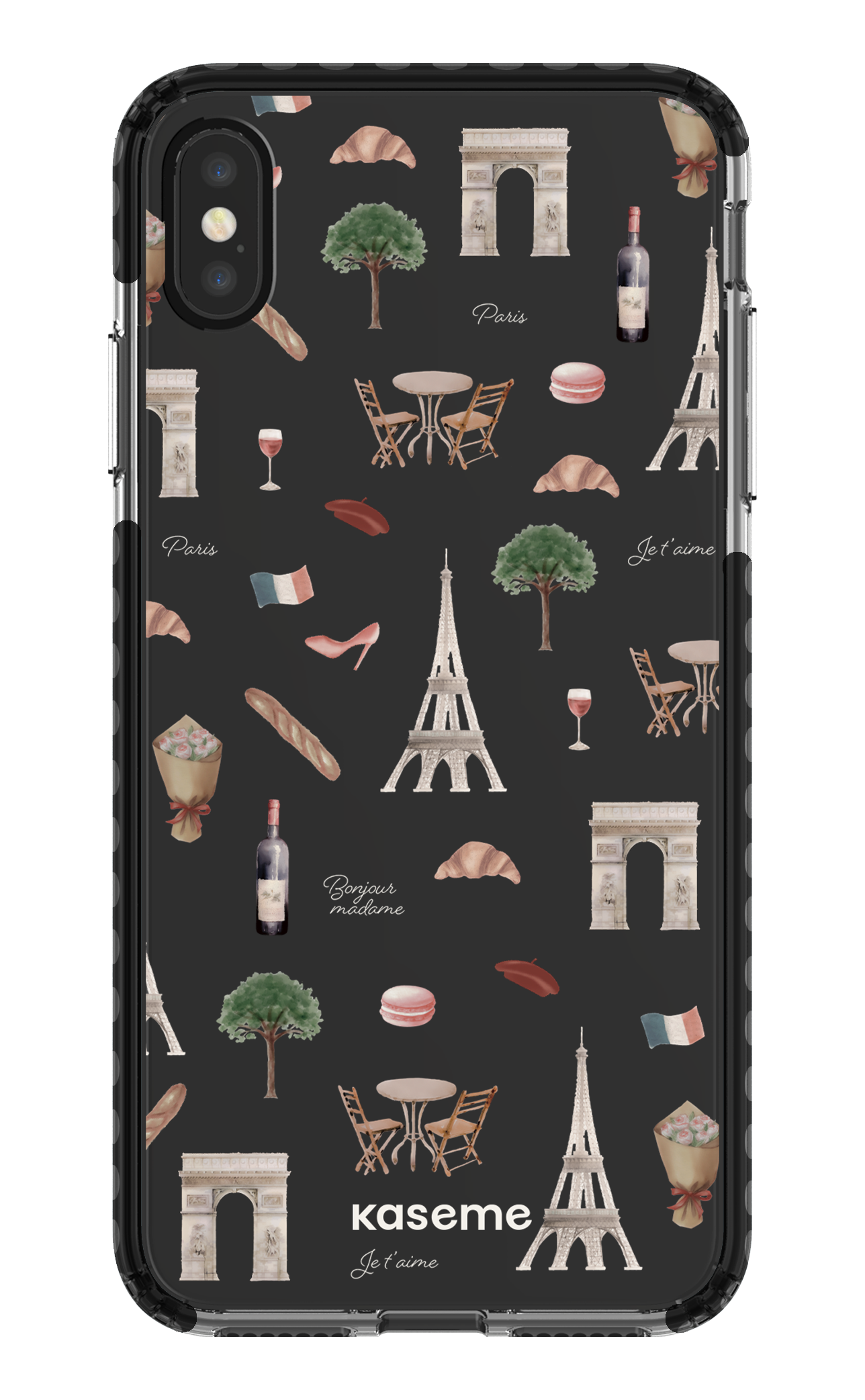 Je t'aime Paris Clear Case - iPhone XS Max