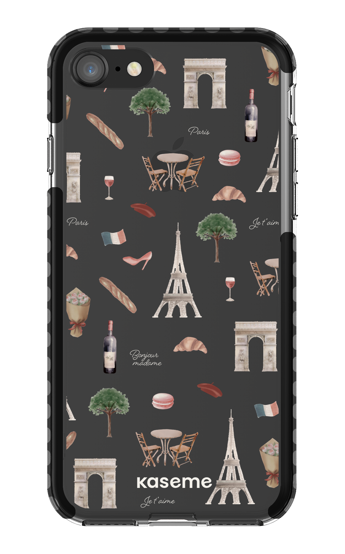 Je t'aime Paris Clear Case - iPhone SE 2020 / 2022