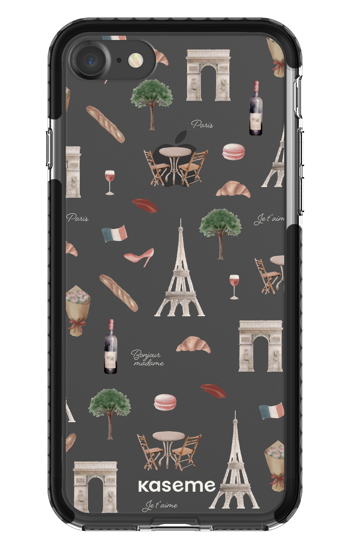 Je t'aime Paris Clear Case - iPhone 7