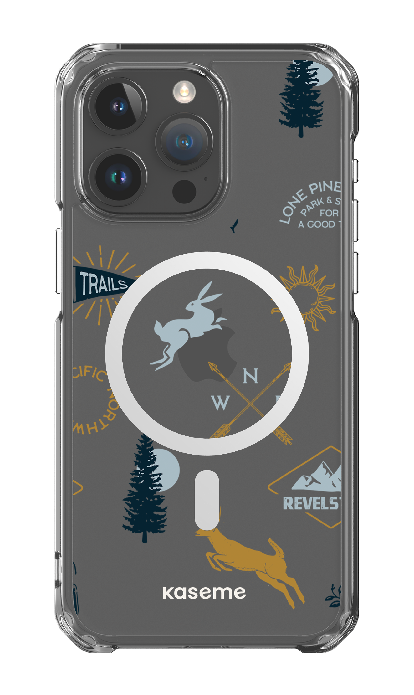 Revelstoke white clear case - iPhone 15 Pro Max