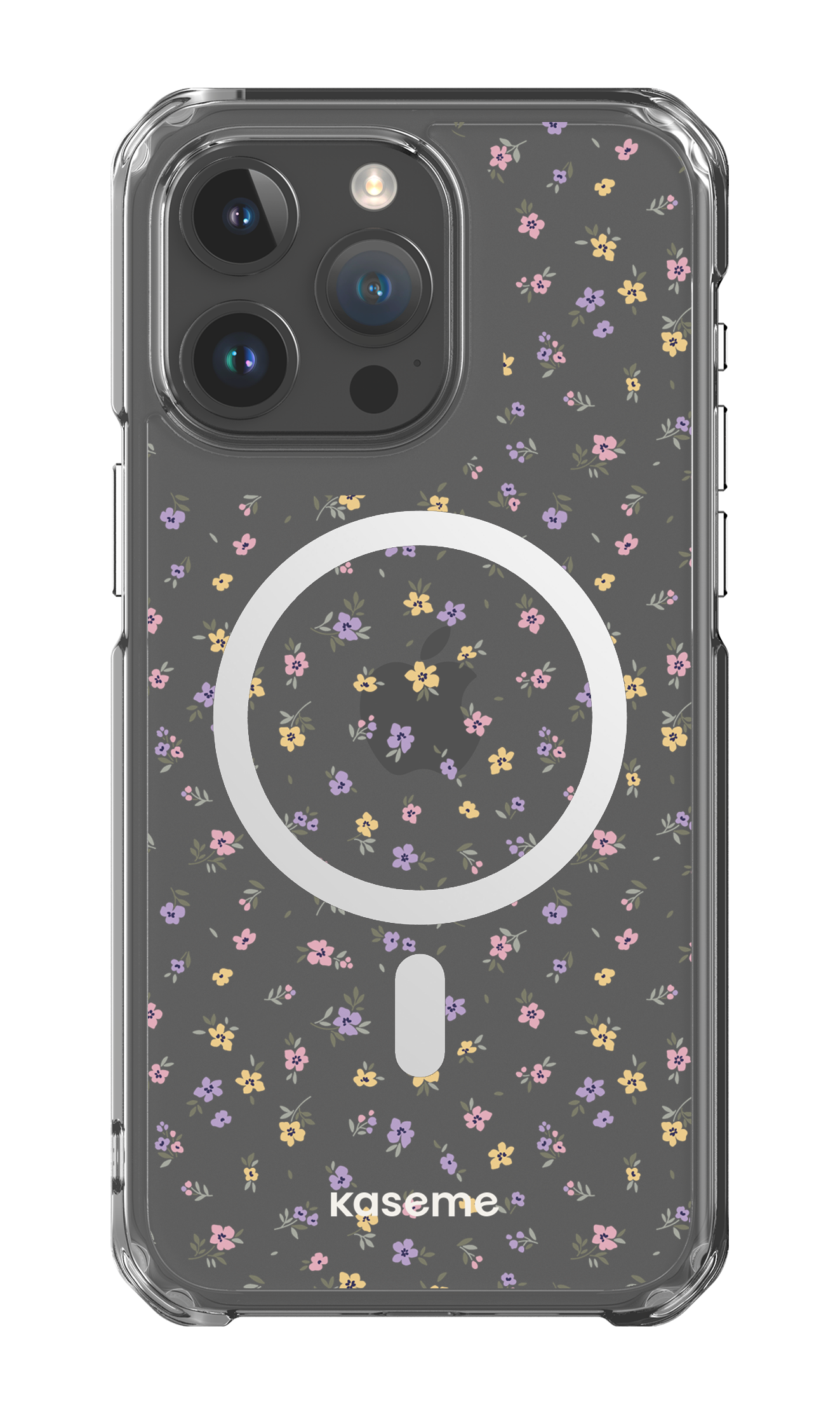 Porcelain Blossom Clear Case - iPhone 15 Pro Max