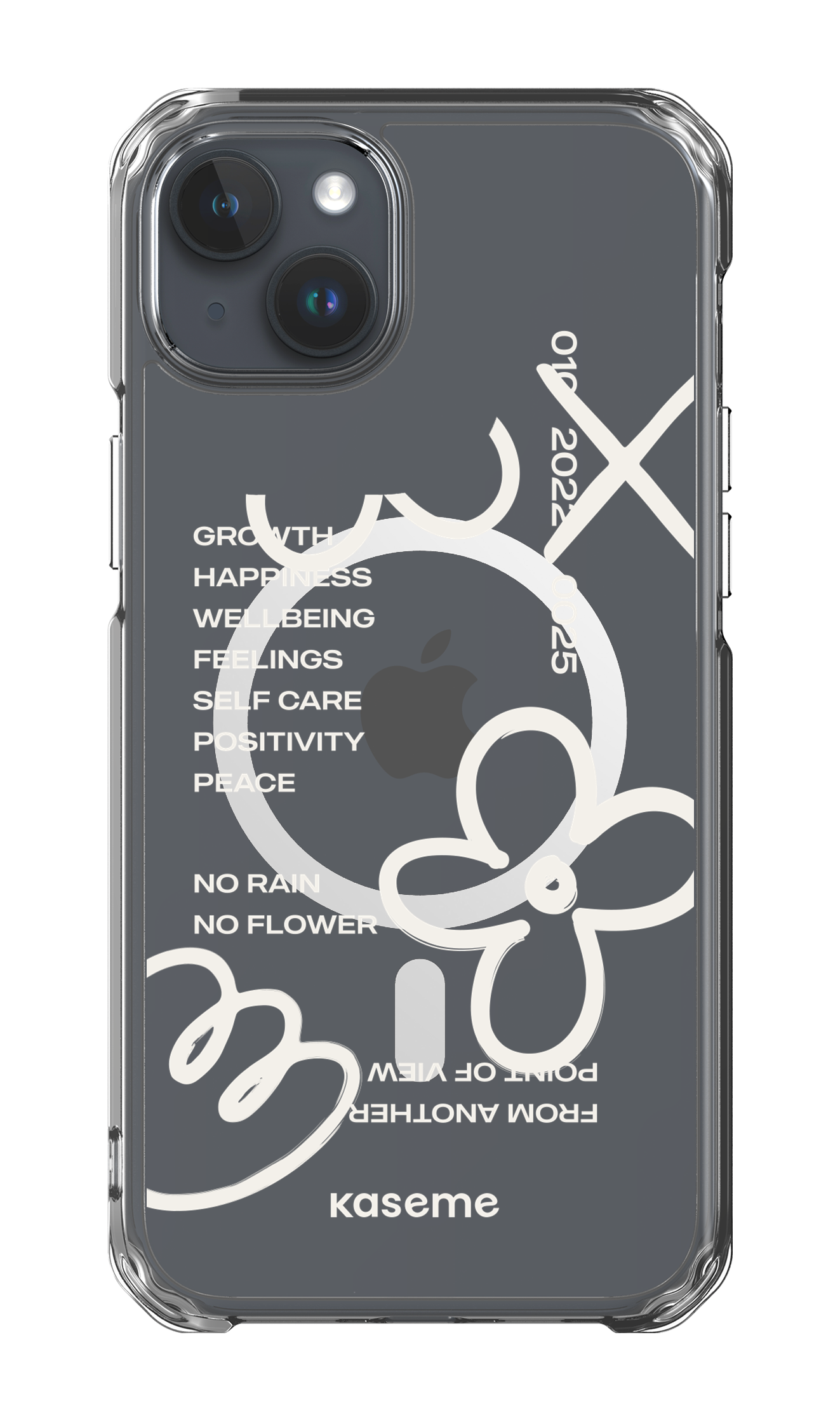 Feelings white clear case - iPhone 15 Plus