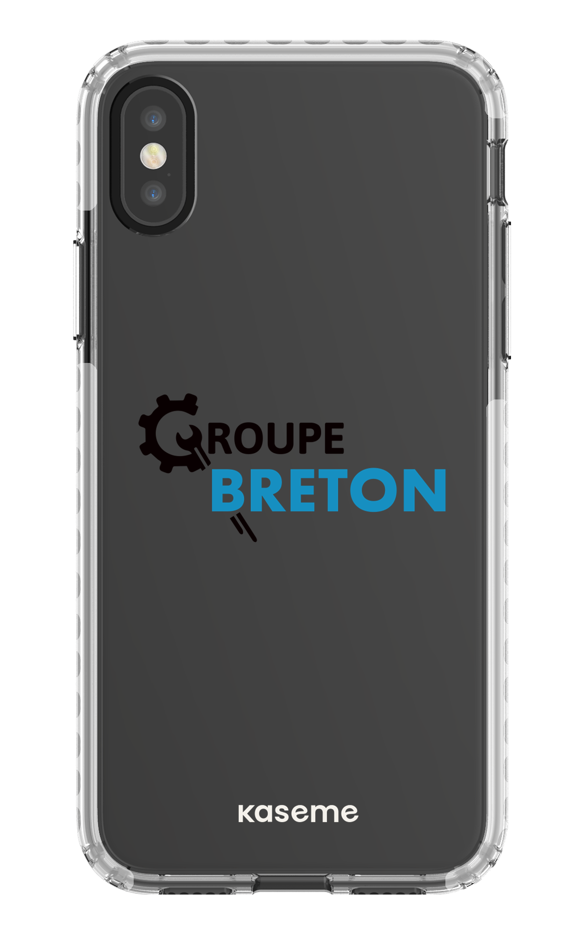 Groupe Breton Clear Case - iPhone X/Xs