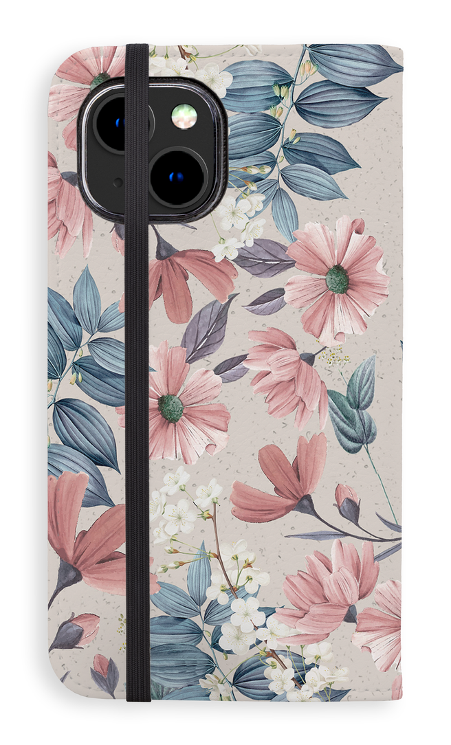 Fall Flowers - Folio Case - iPhone 15