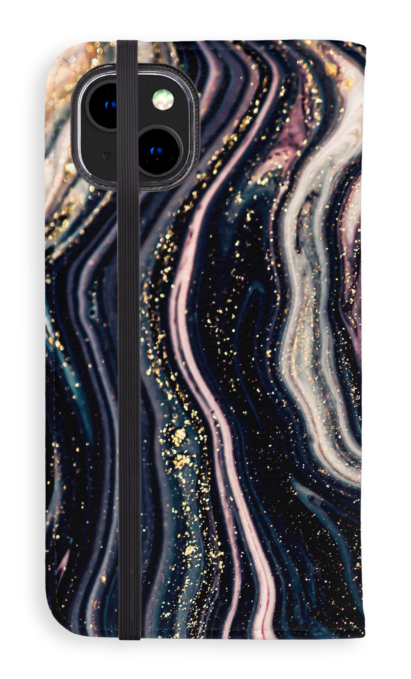 Shimmering Secrets - Folio Case - iPhone 14 Plus