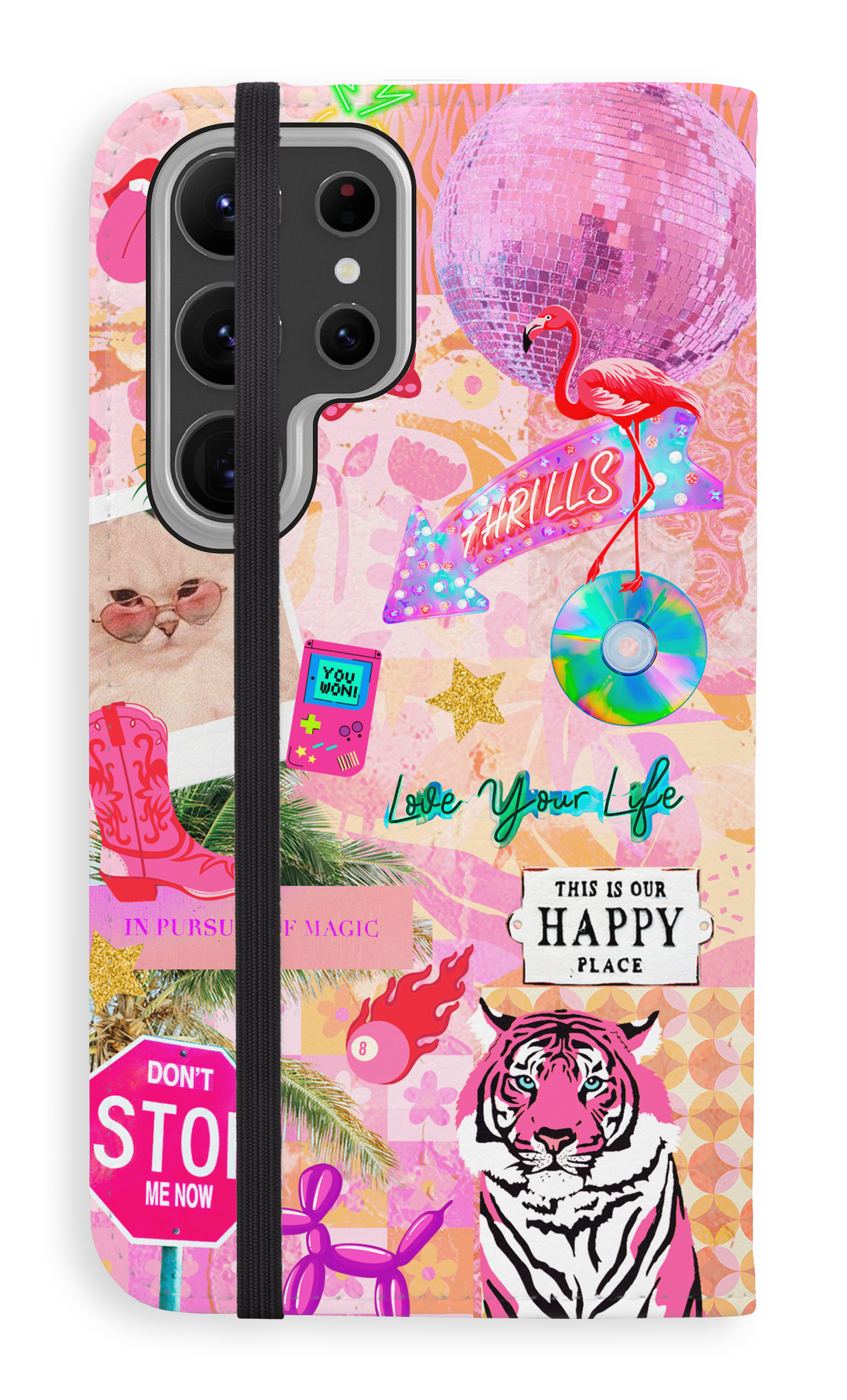 Happy Place - Folio Case - Galaxy S23 Ultra