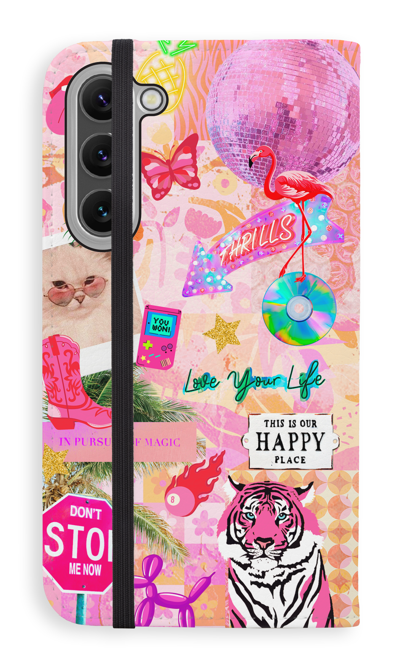 Happy Place - Folio Case - Galaxy S23 Plus