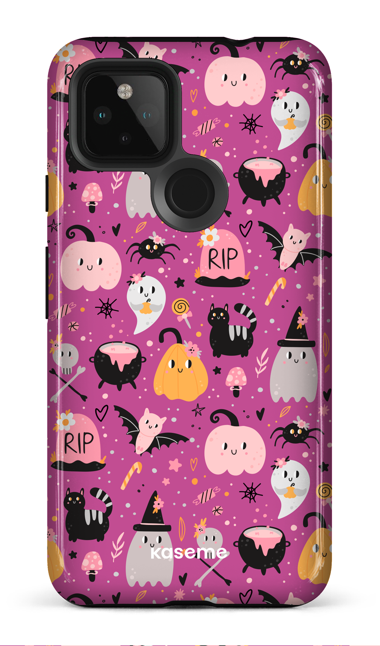 Trick or Threat Pink - Google Pixel 4A (5G)