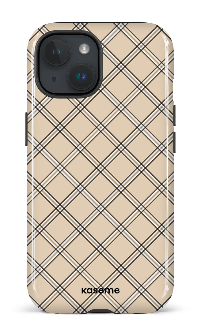 Flannel Beige - iPhone 15