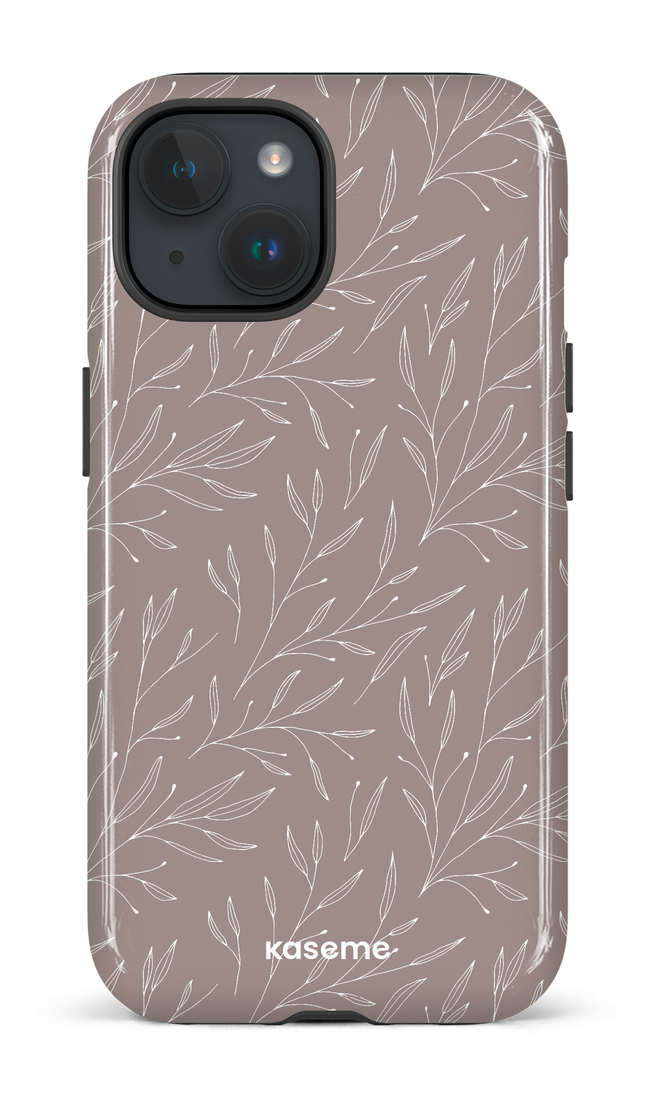 Hibiscus Grey - iPhone 15