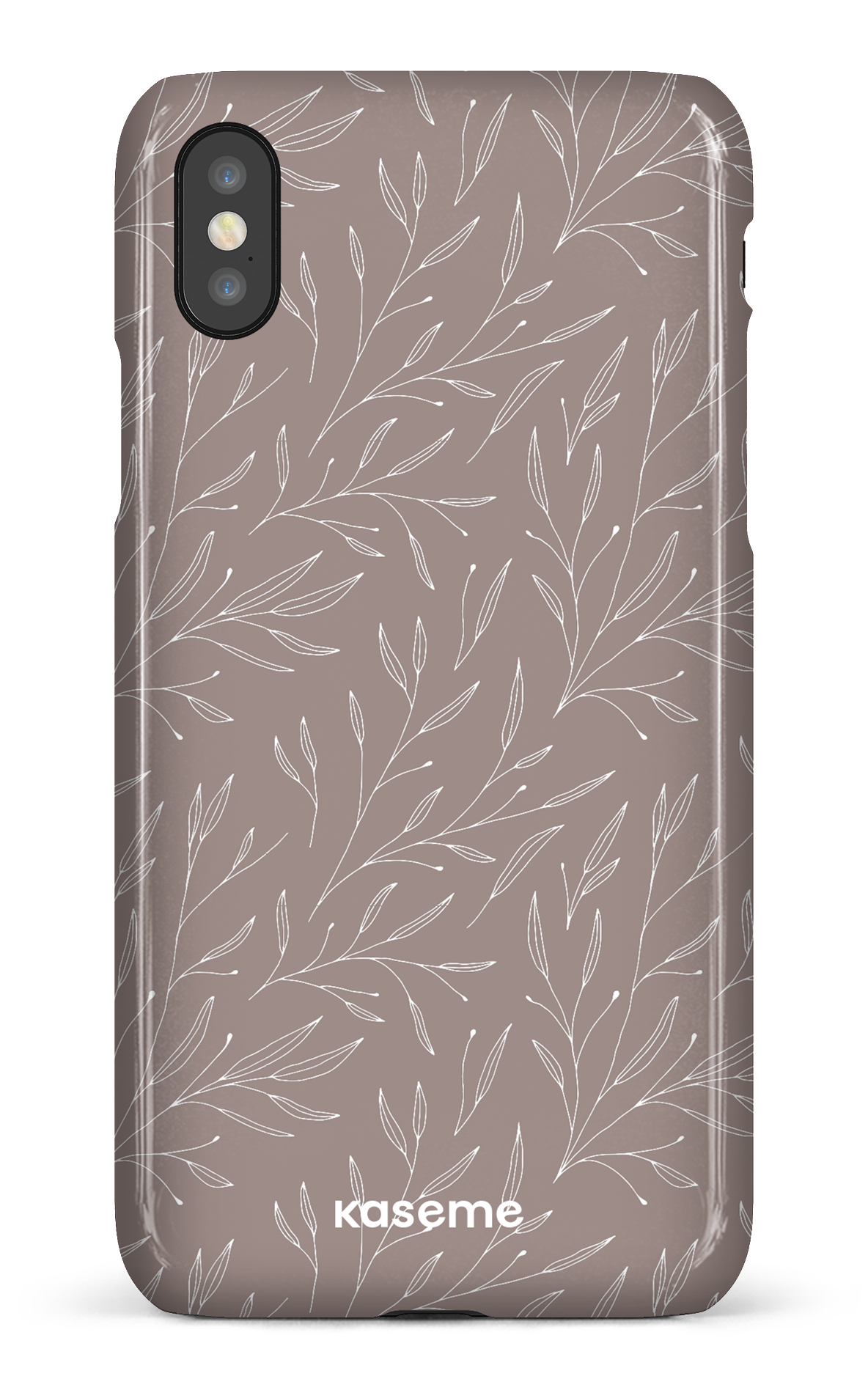 Hibiscus Grey - iPhone X/Xs