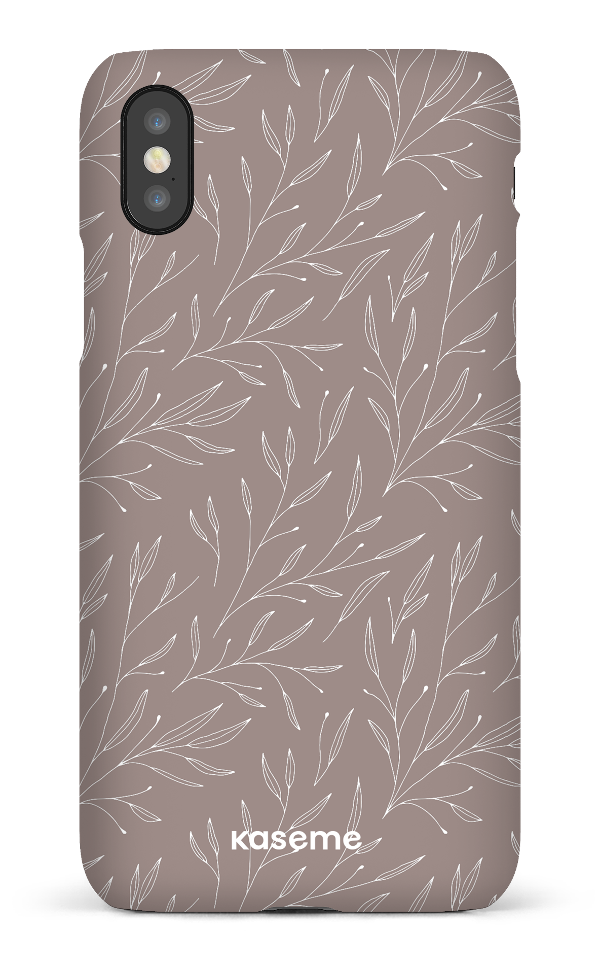 Hibiscus Grey - iPhone X/Xs