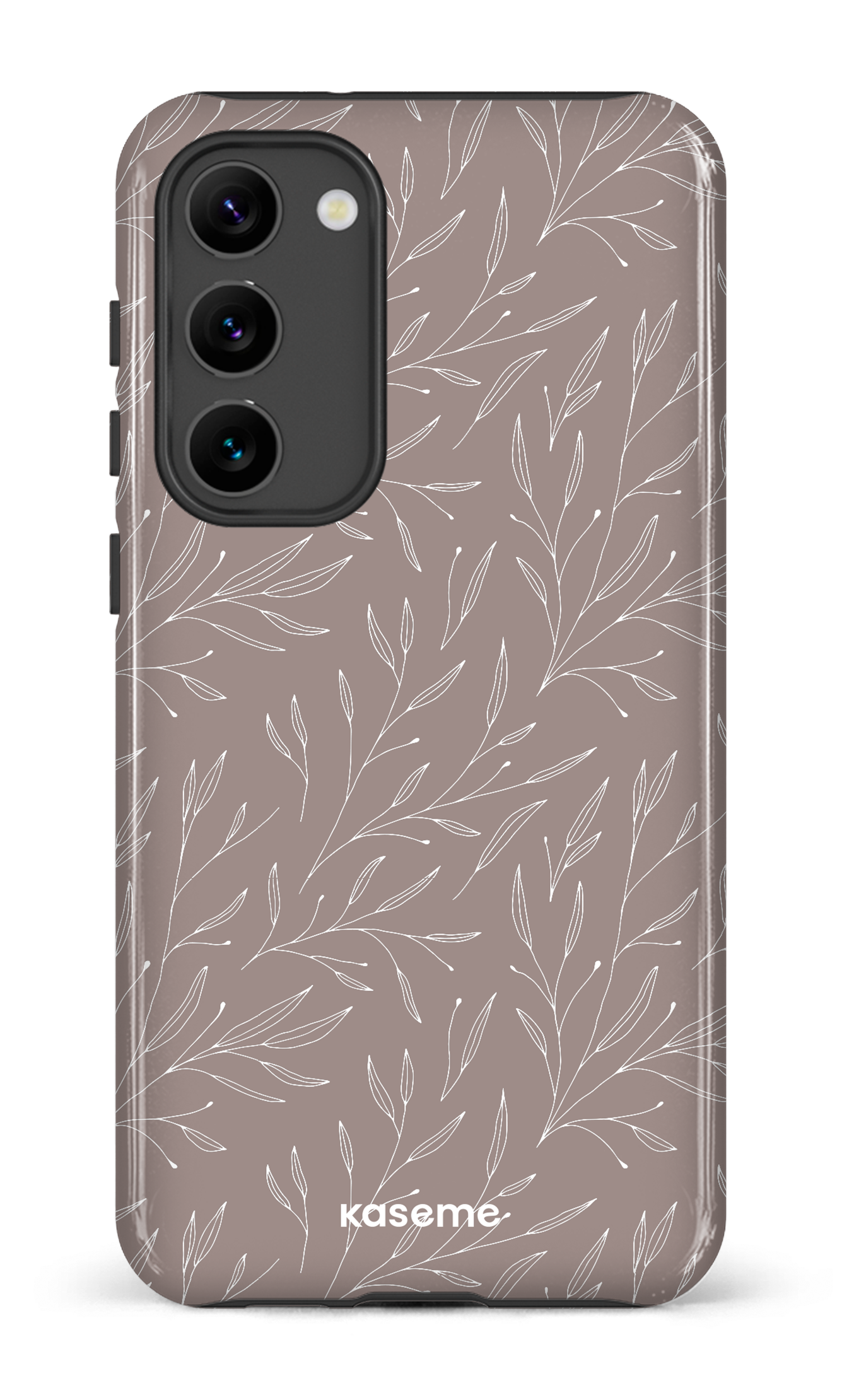 Hibiscus Grey - Galaxy S23 Plus