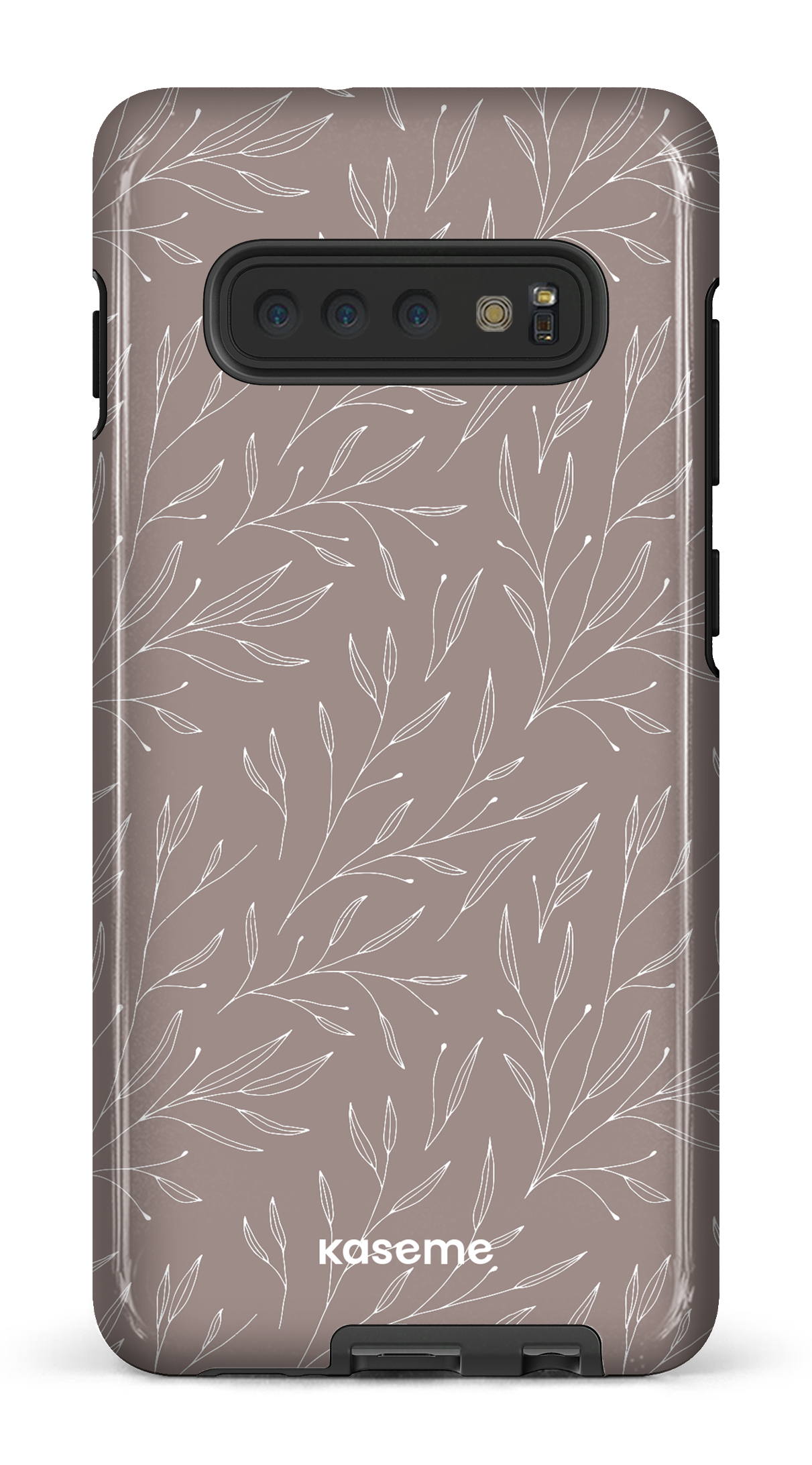 Hibiscus Grey - Galaxy S10 Plus