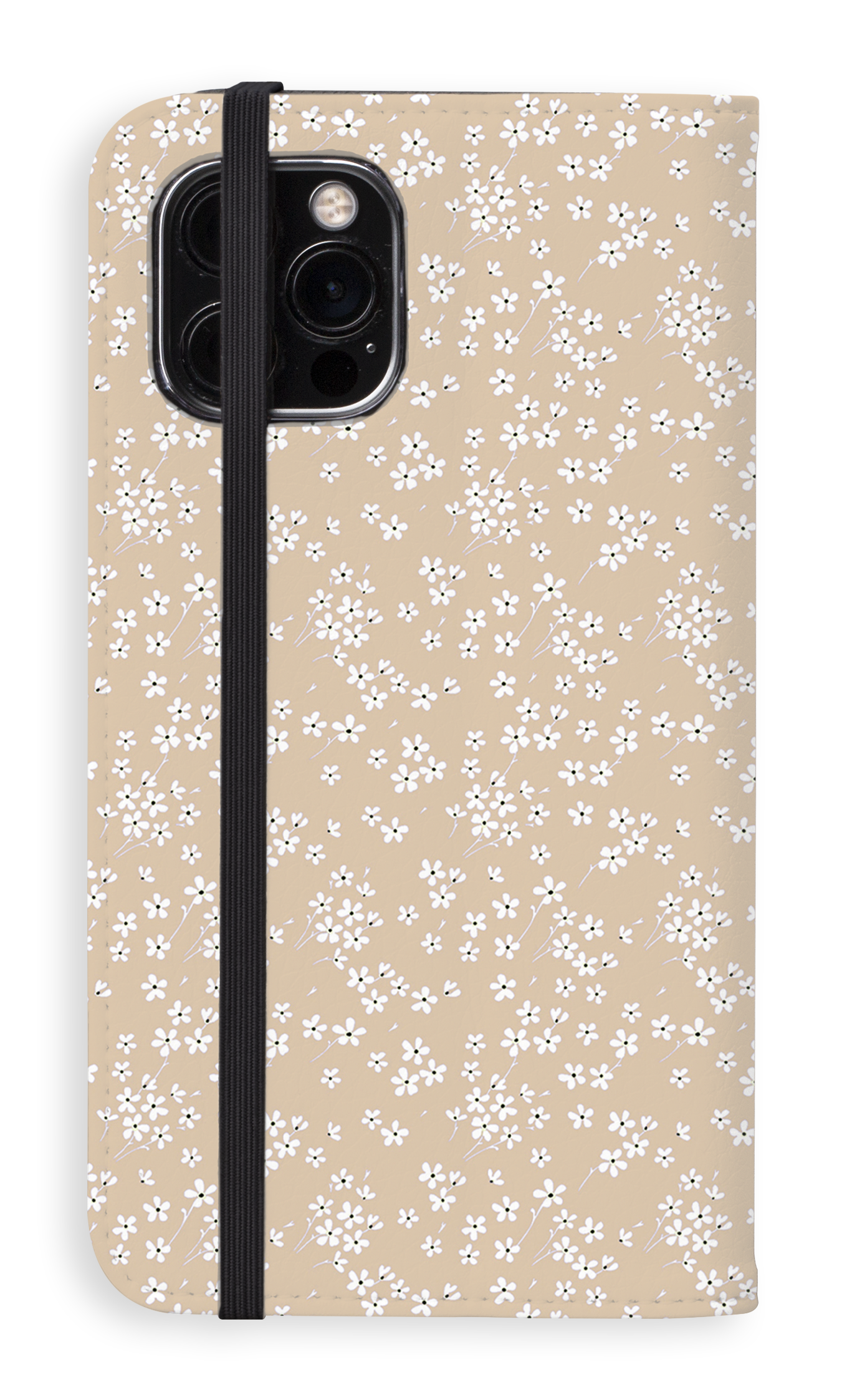 Posy Beige - Folio Case - iPhone 12 Pro Max