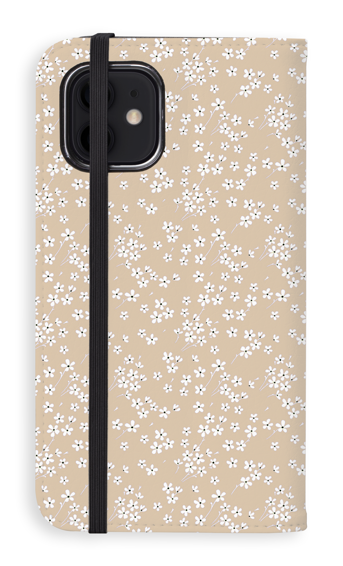 Posy Beige - Folio Case - iPhone 12