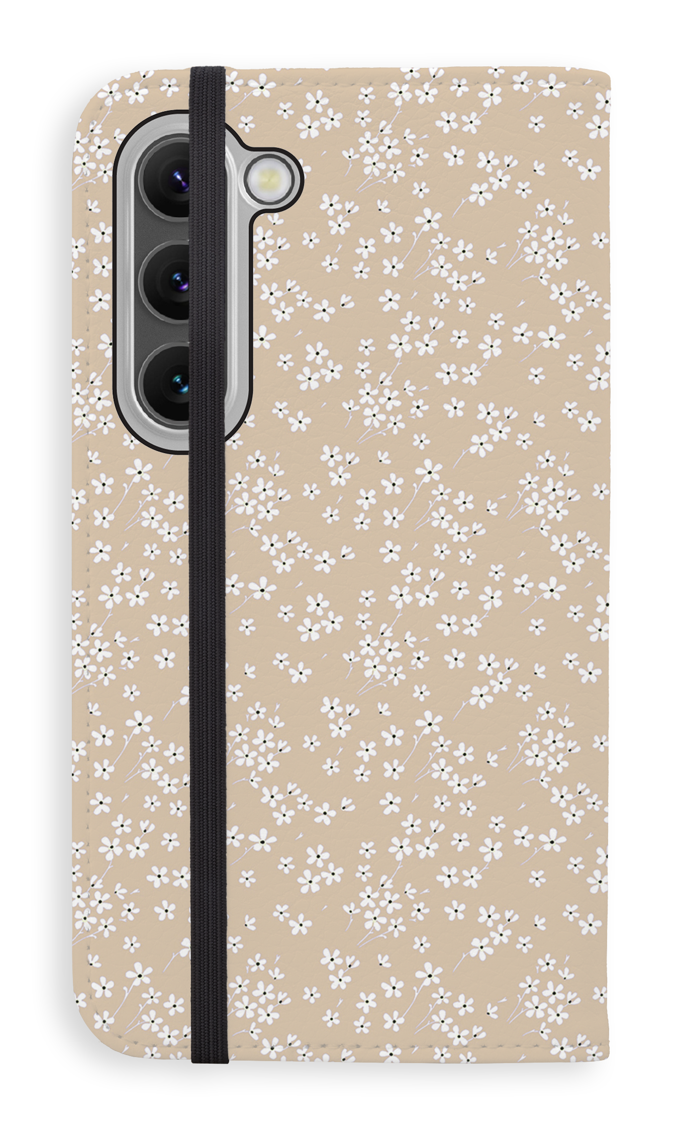 Posy Beige - Folio Case - Galaxy S23