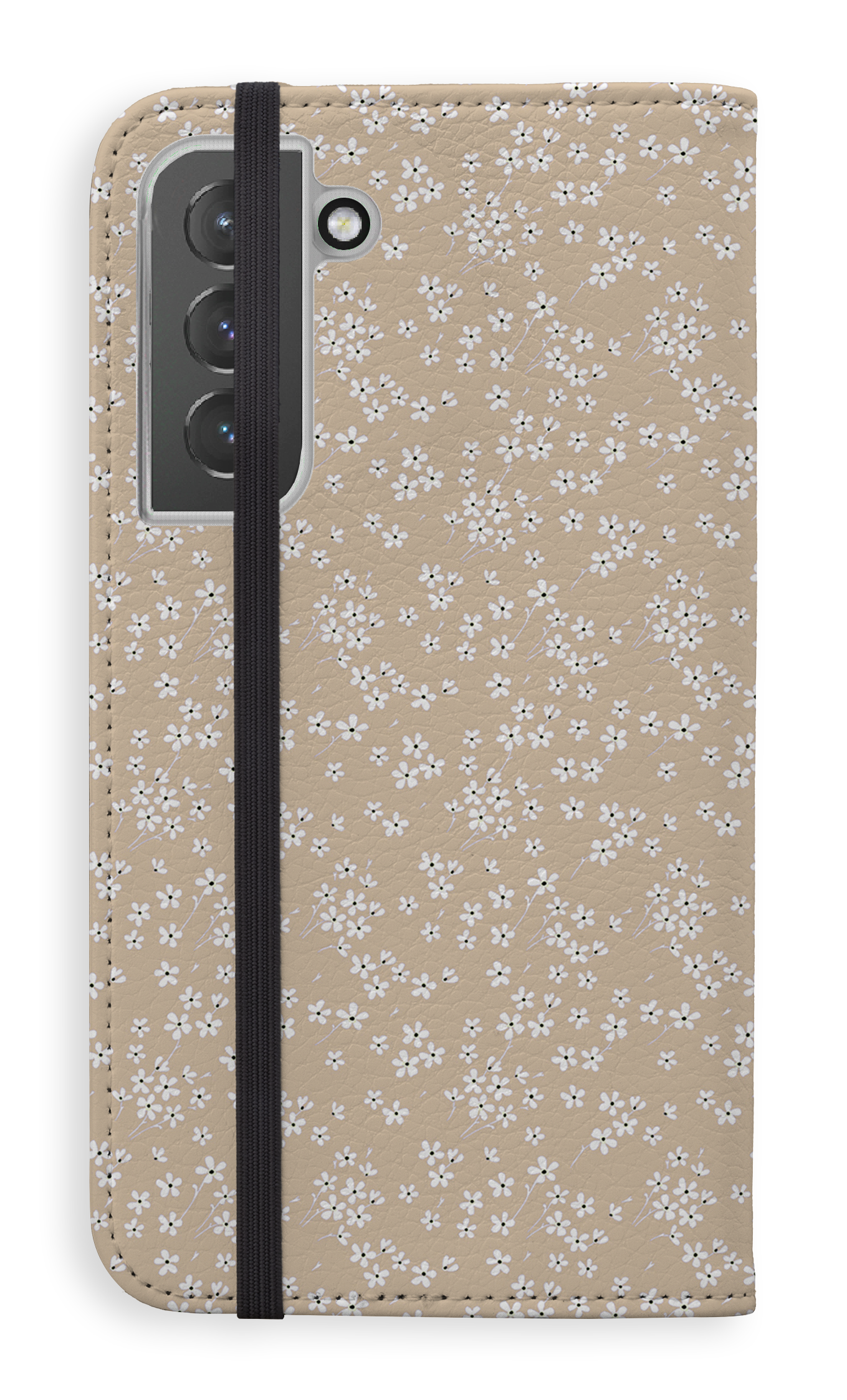 Posy Beige - Folio Case - Galaxy S22 Plus