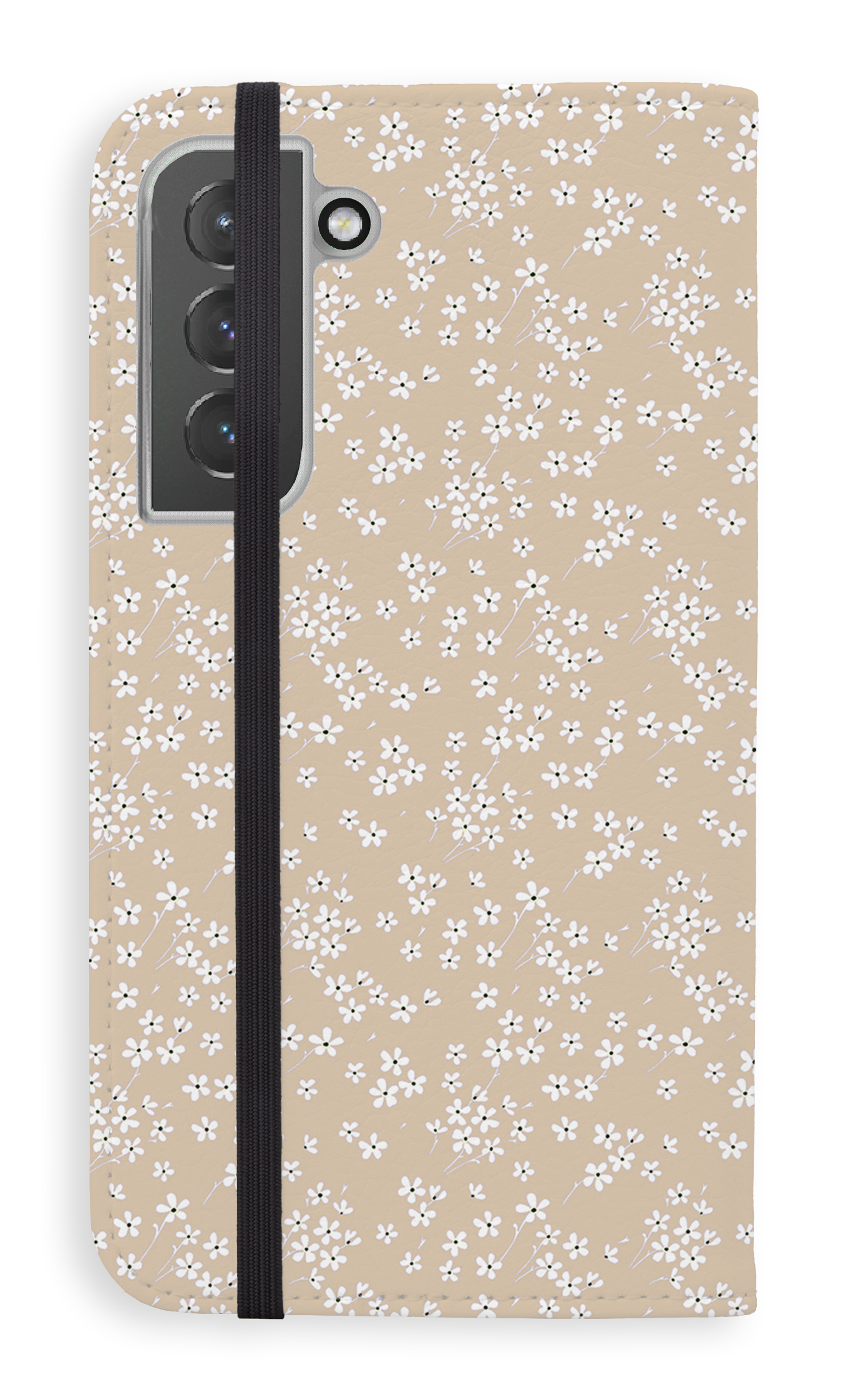 Posy Beige - Folio Case - Galaxy S22