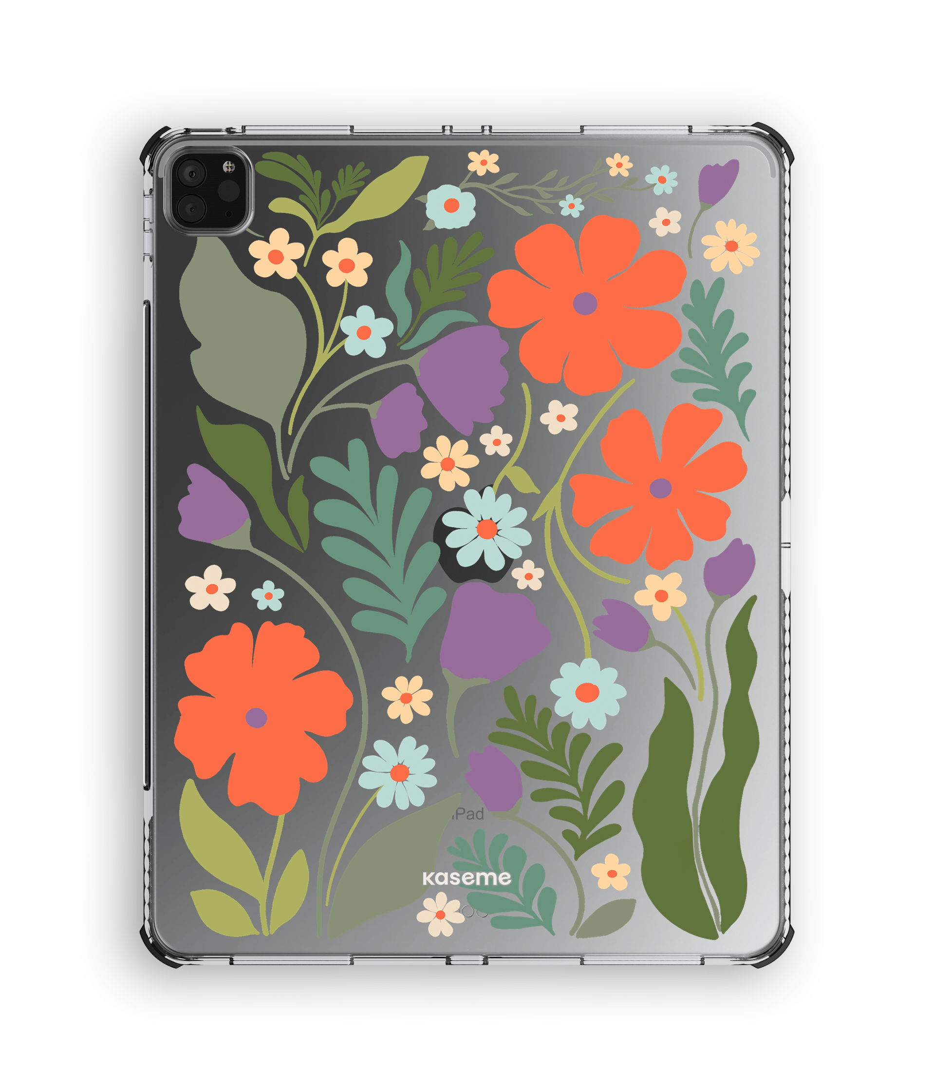 Boho Blooms - iPad Clear Case - iPad Pro 12"