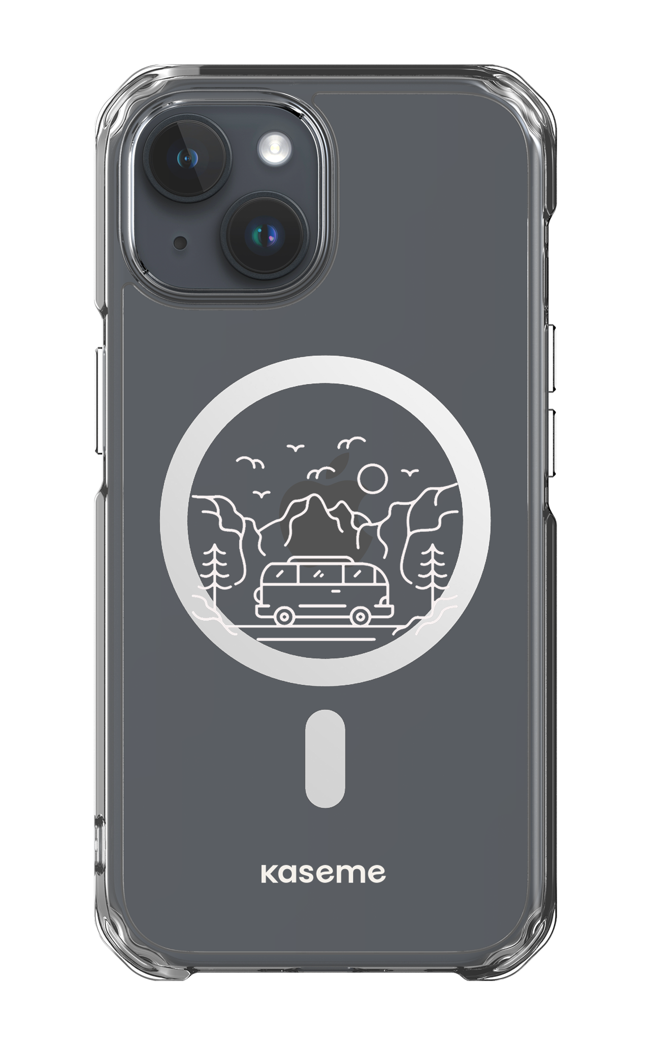 Camp Life Clear Case - iPhone 15