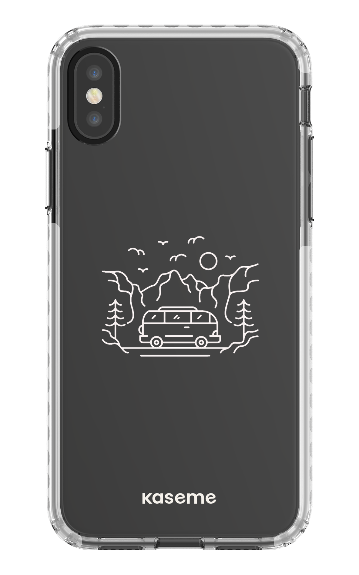 Camp Life Clear Case - iPhone X/Xs