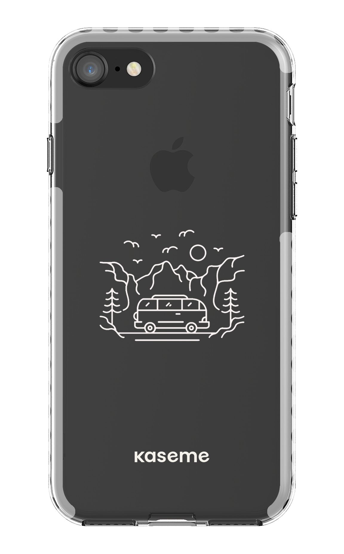 Camp Life Clear Case - iPhone 8