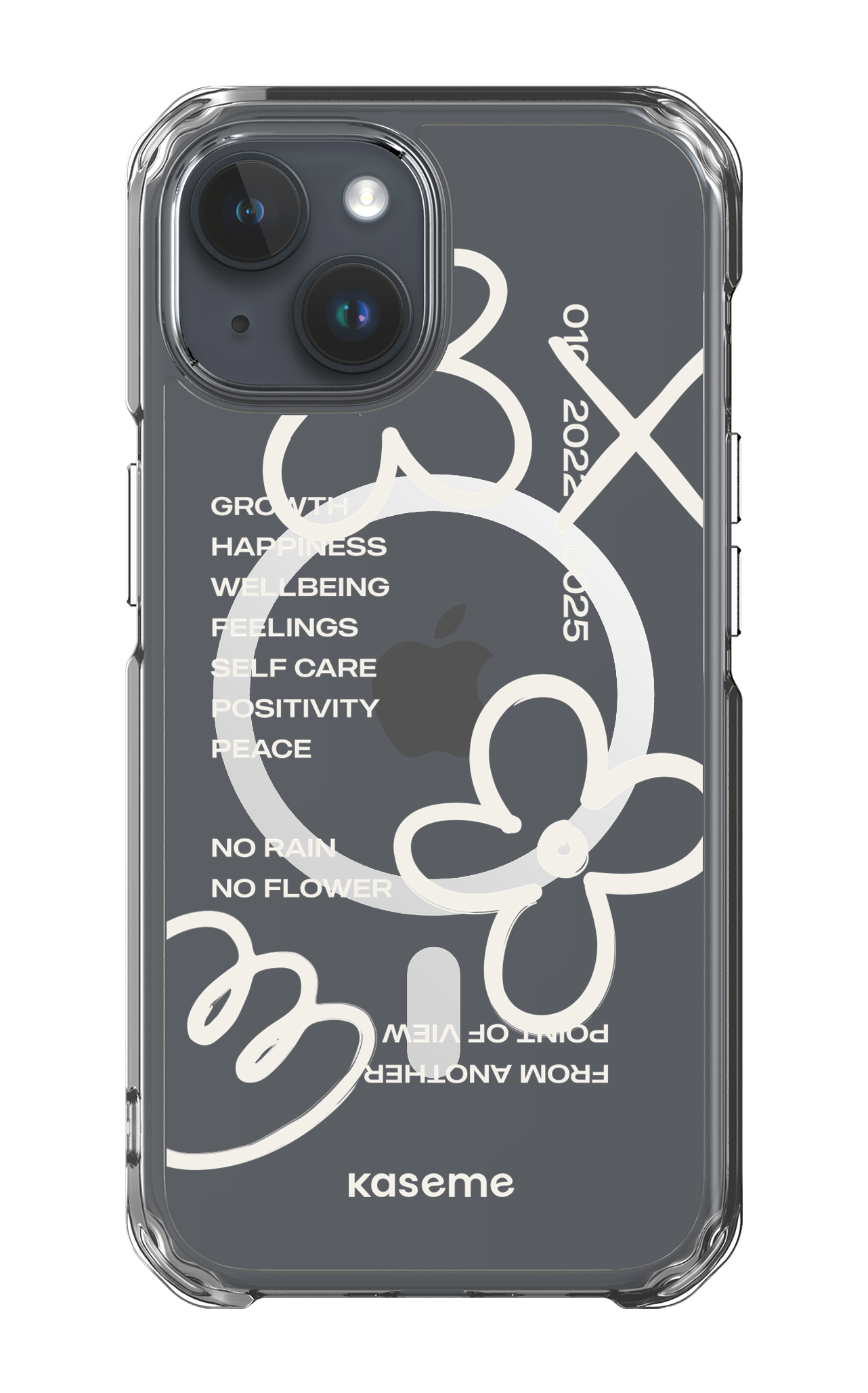 Feelings white clear case - iPhone 15