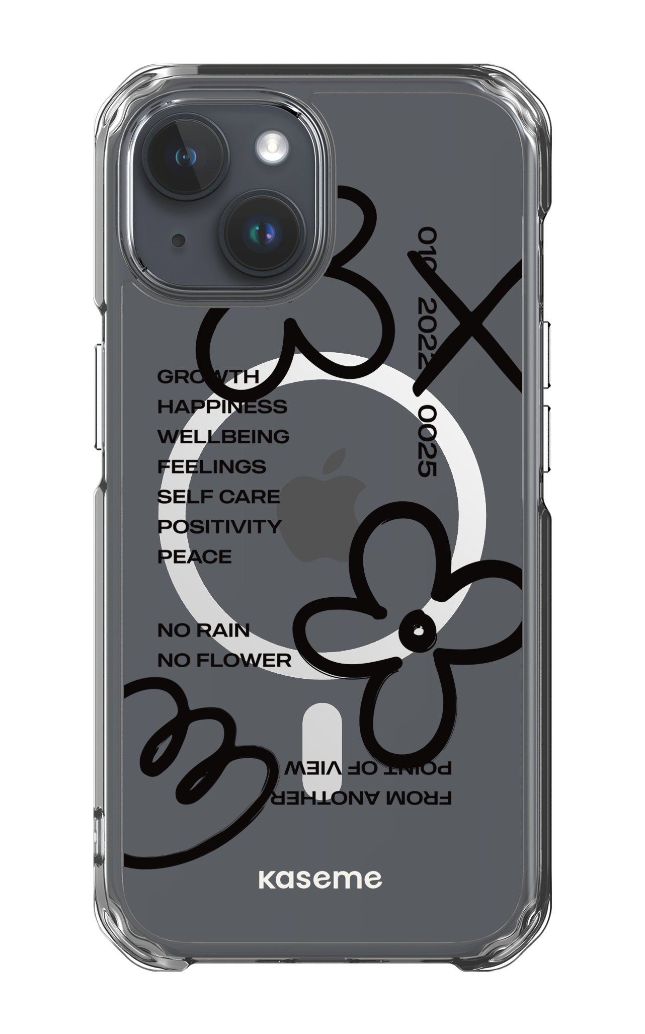 Feelings black clear case - iPhone 15