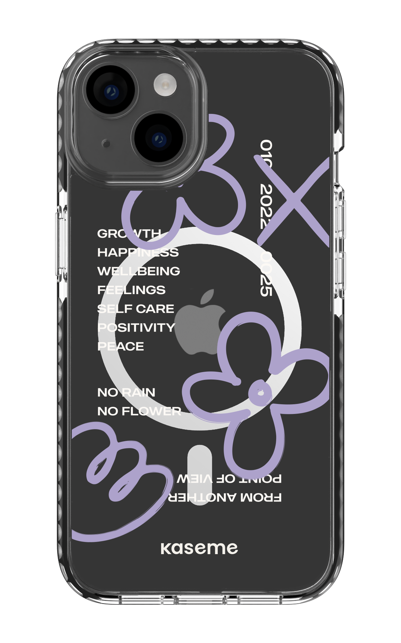 Feelings purple clear case - iPhone 14