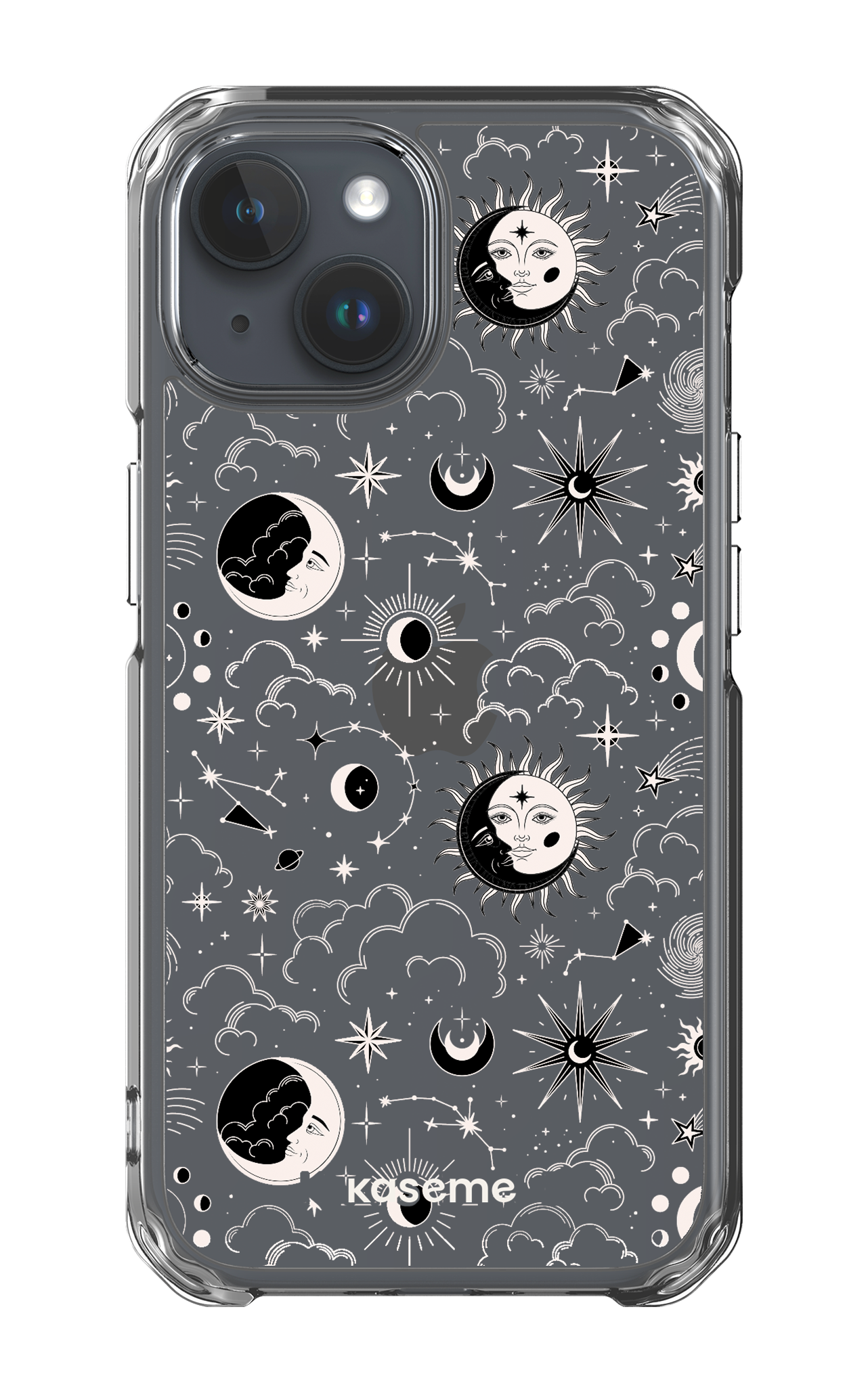 Milky Way White Clear Case - iPhone 15